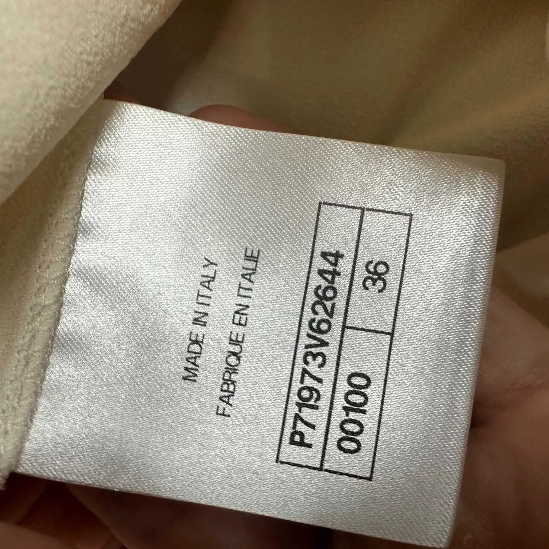 Chanel Chanel 22C Beige Silk Pants FR 36 Size 26" / US 2 / IT 38 - 5 Thumbnail