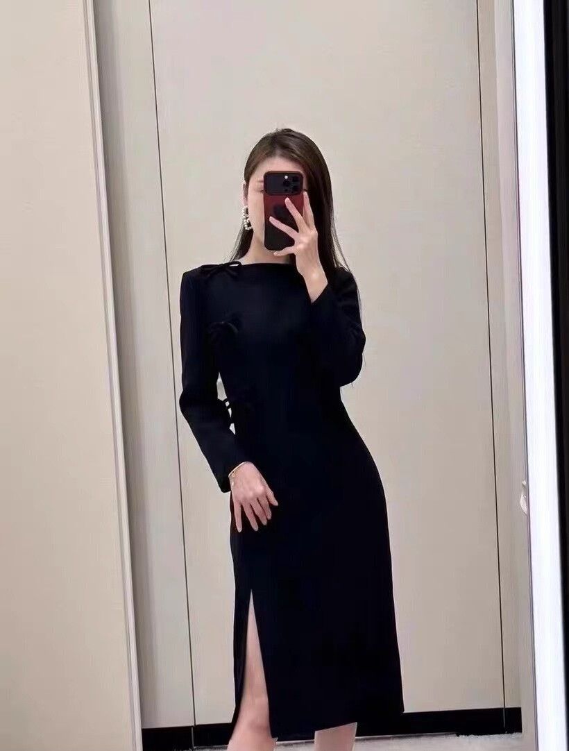 Valentino Valentino Bow Accent Midi Dress 46 Size L / US 10 / IT 46 - 6 Thumbnail
