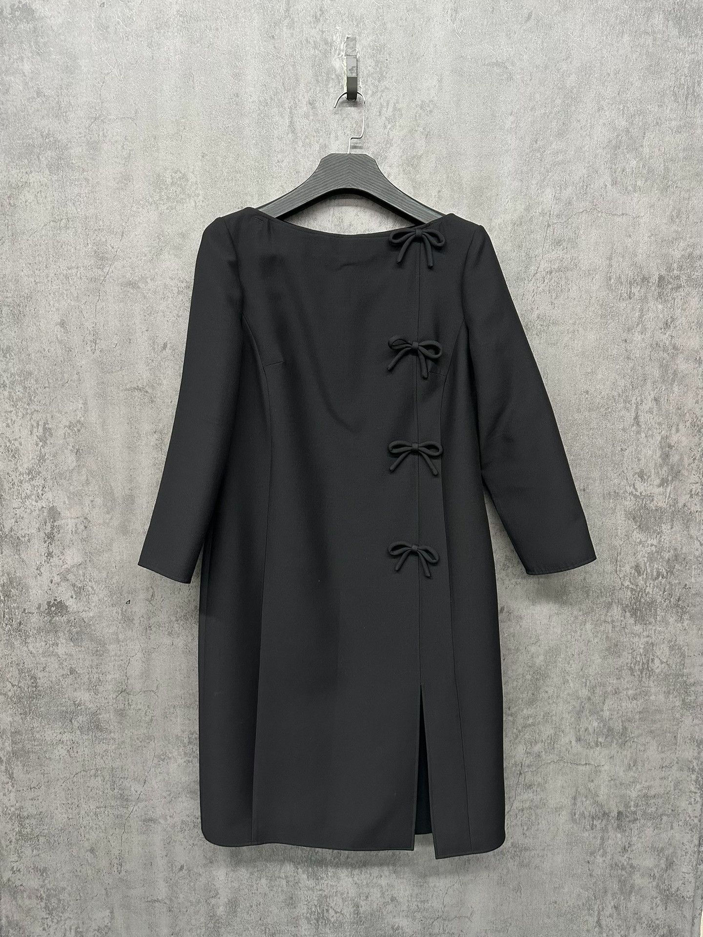 Valentino Valentino Bow Accent Midi Dress 46 Size L / US 10 / IT 46 - 2 Thumbnail
