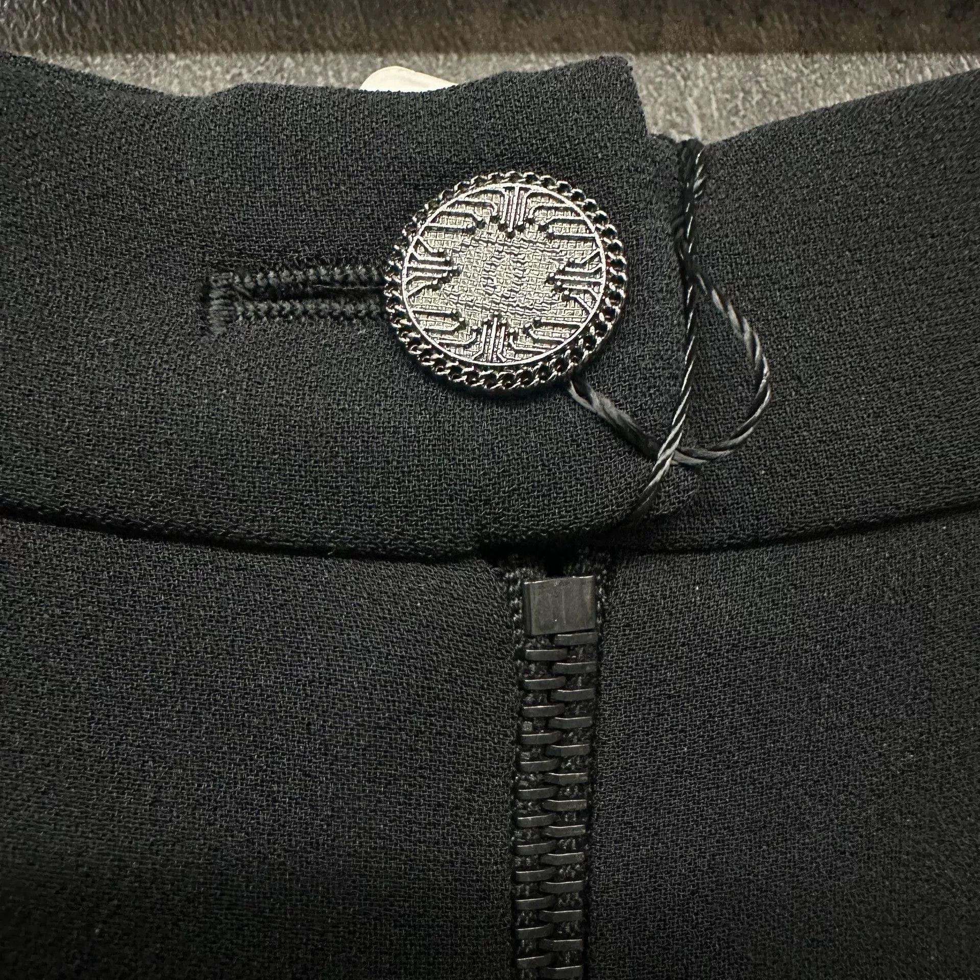 Chanel Chanel Zipper Detail Flared Skirt 34 Size 25" / US 0 / IT 36 - 3 Thumbnail