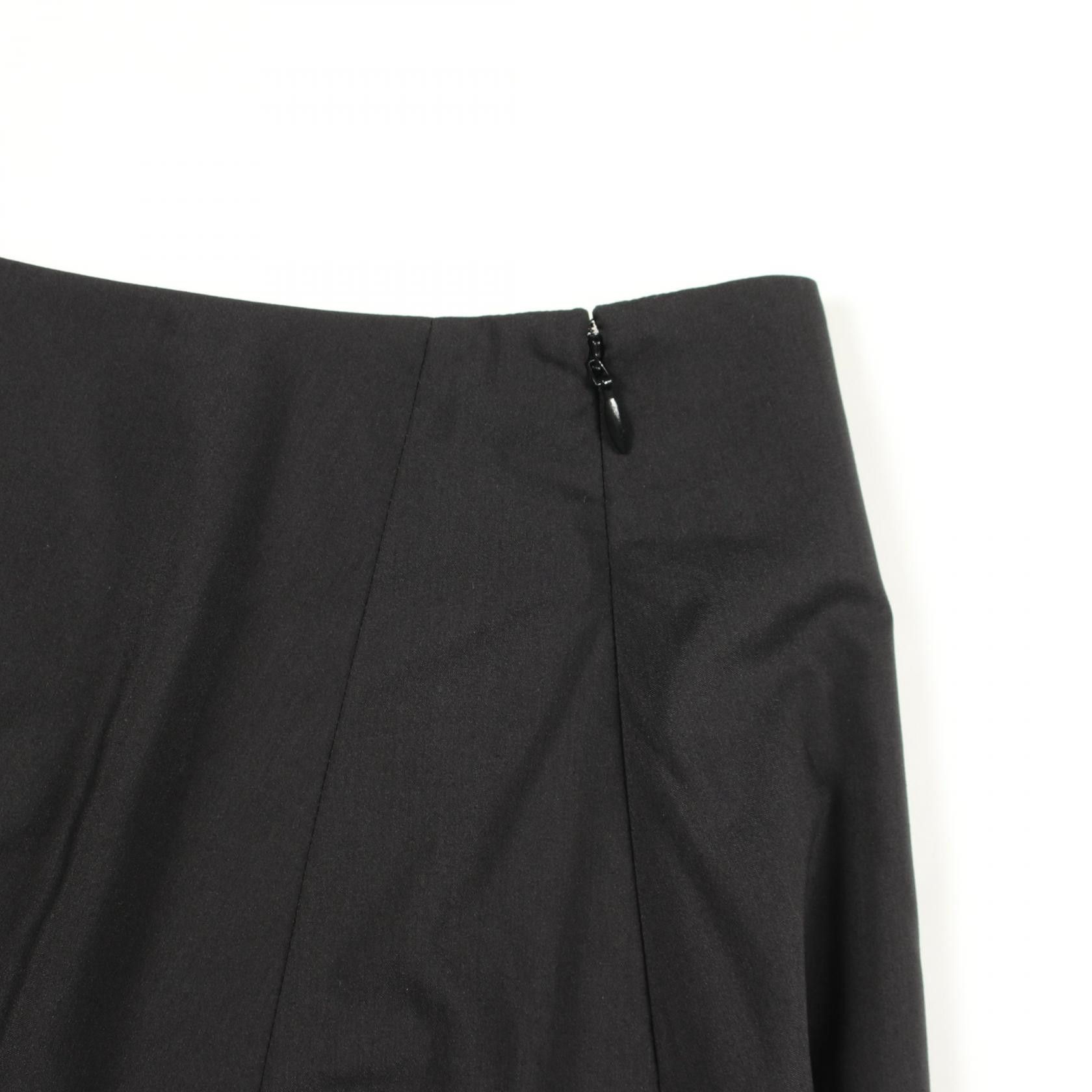 Other Other ADORE Light Stretch Back Tack Asymmetry Rayon Polyester Skirt Textile Skirts 531-2120209 DUTY FREE for USA Size ONE SIZE - 6 Thumbnail