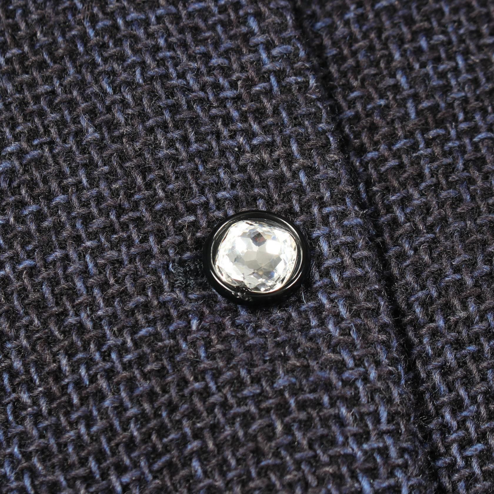 Chanel Chanel CHANEL Bijou Button Wool Jacket Textile Outerwear DUTY FREE for USA Size ONE SIZE - 9 Thumbnail