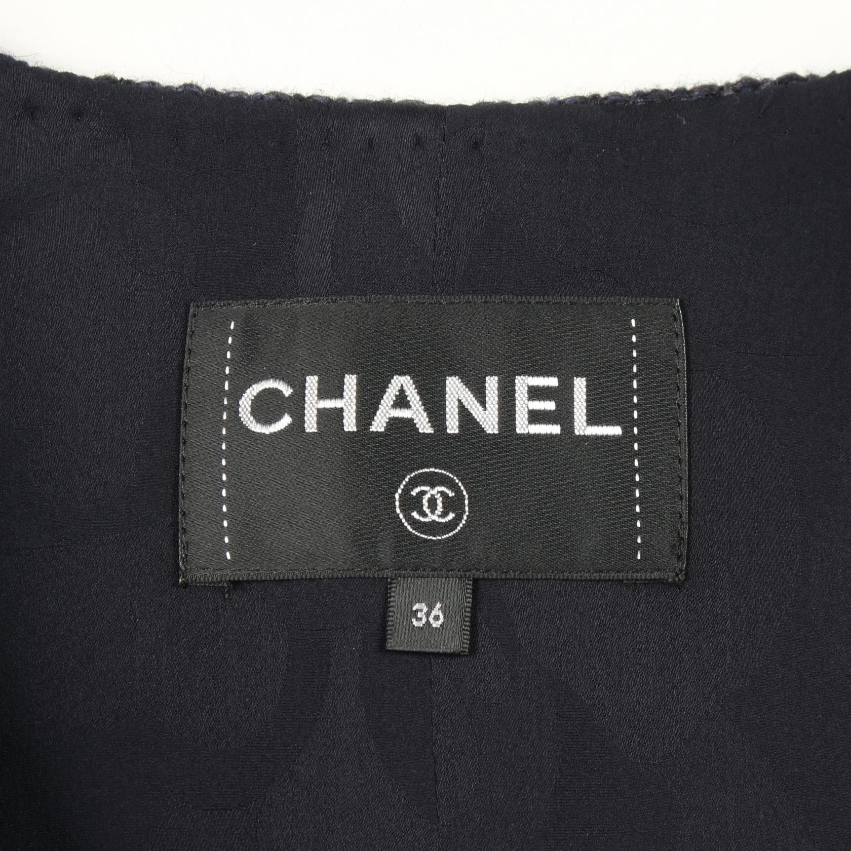 Chanel Chanel CHANEL Bijou Button Wool Jacket Textile Outerwear DUTY FREE for USA Size ONE SIZE - 3 Thumbnail