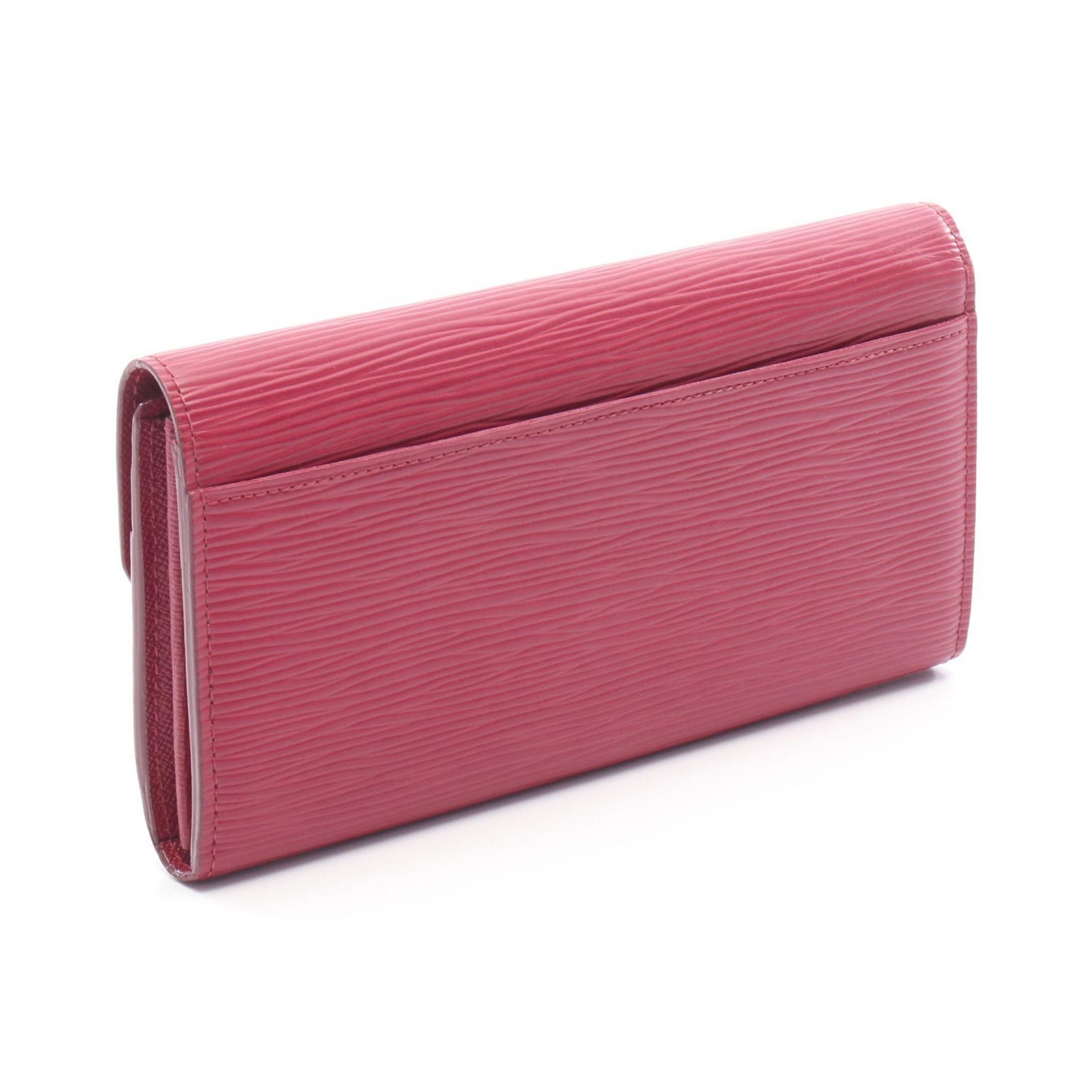 Louis Vuitton Louis Vuitton Louis Vuitton Portefeuille Sarah Epi Long Wallet Leather Long Wallet M60580 DUTY FREE for USA Size ONE SIZE - 2 Thumbnail