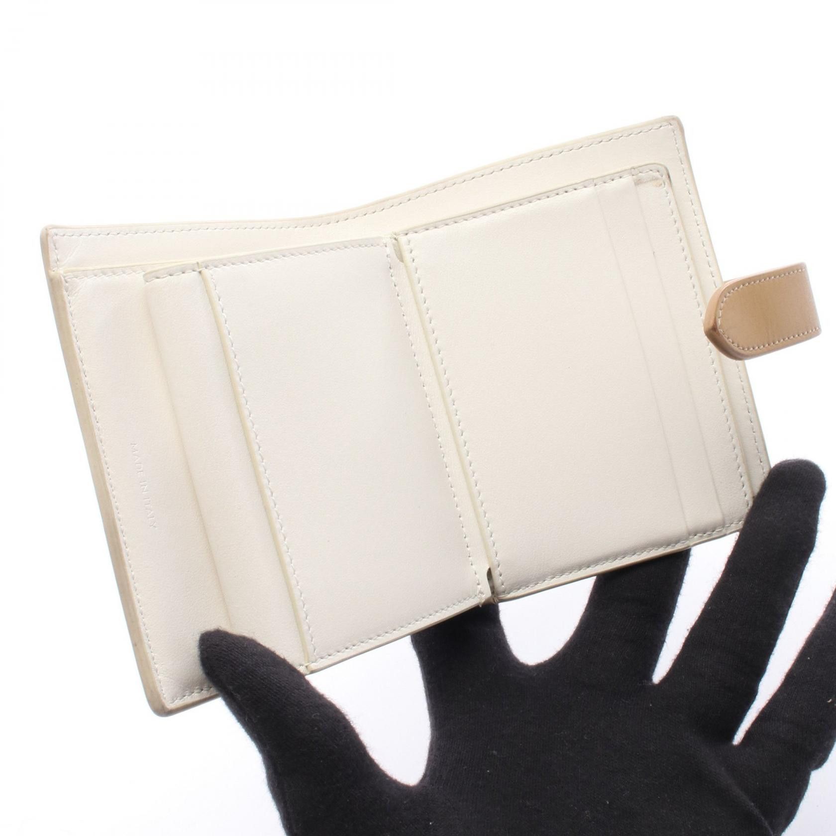 Celine Celine Celine Small Strap Wallet bifold wallet Leather Short Wallet 10H263BRU DUTY FREE for USA Size ONE SIZE - 4 Thumbnail