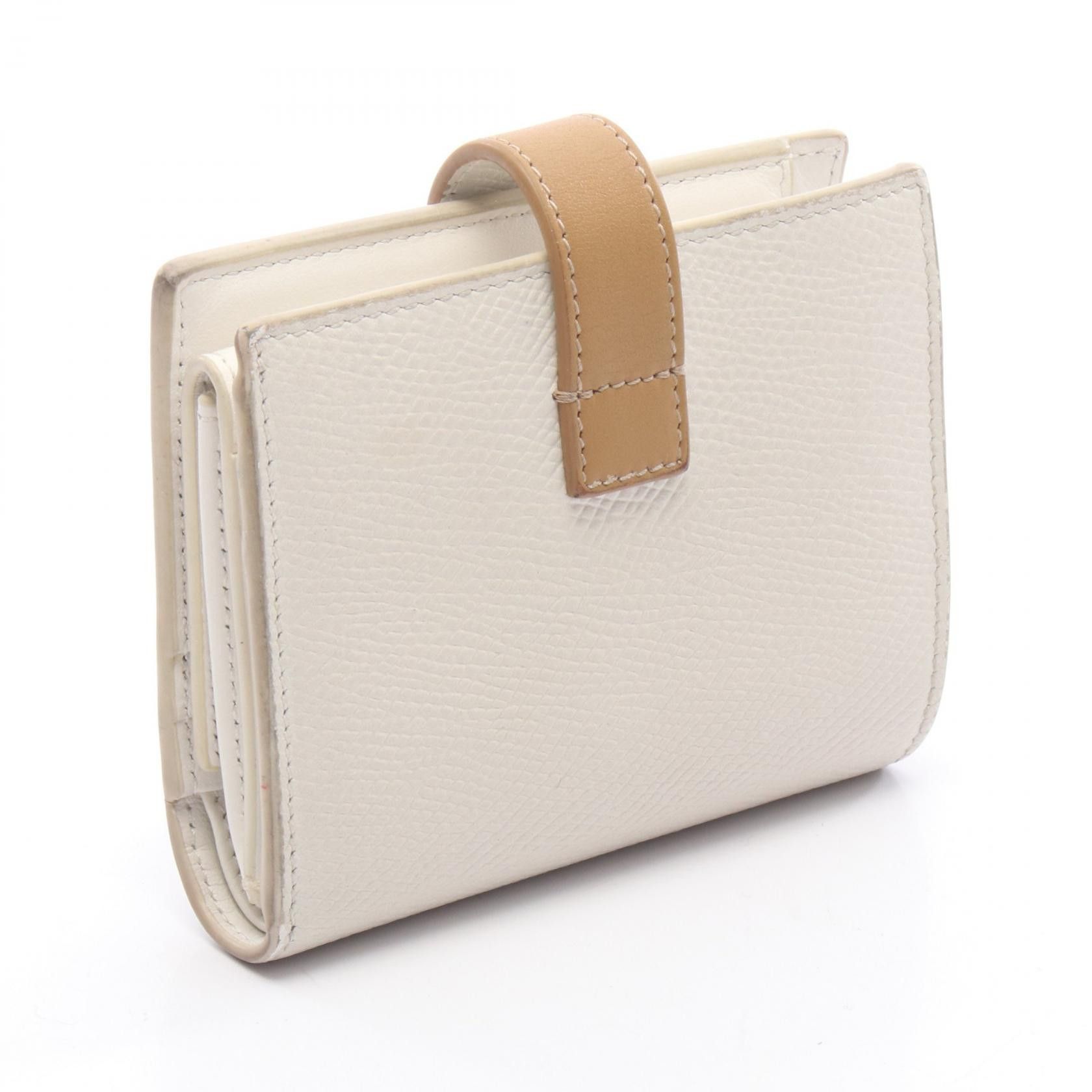 Celine Celine Celine Small Strap Wallet bifold wallet Leather Short Wallet 10H263BRU DUTY FREE for USA Size ONE SIZE - 2 Thumbnail