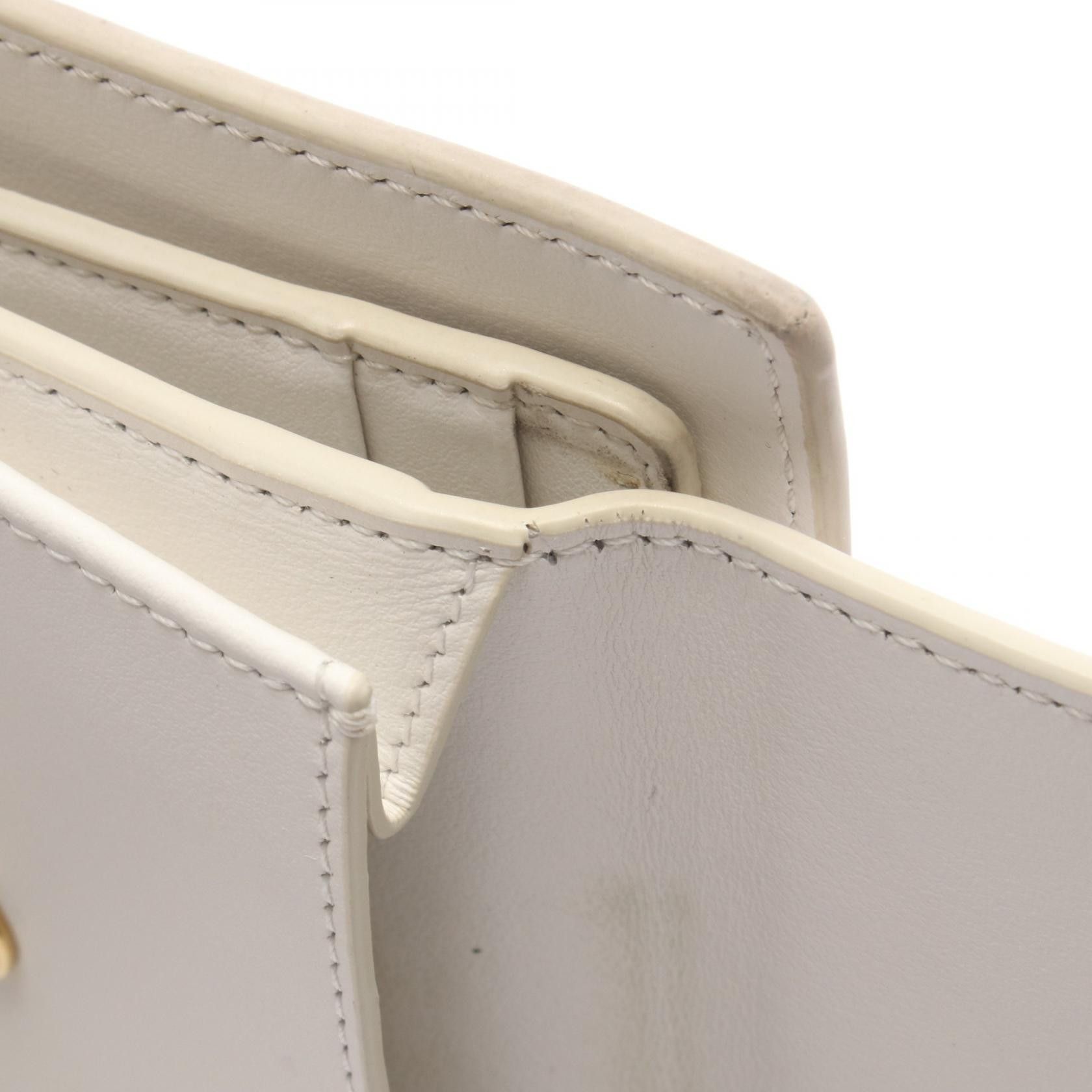 Celine Celine Celine Small Strap Wallet bifold wallet Leather Short Wallet 10H263BRU DUTY FREE for USA Size ONE SIZE - 9 Thumbnail