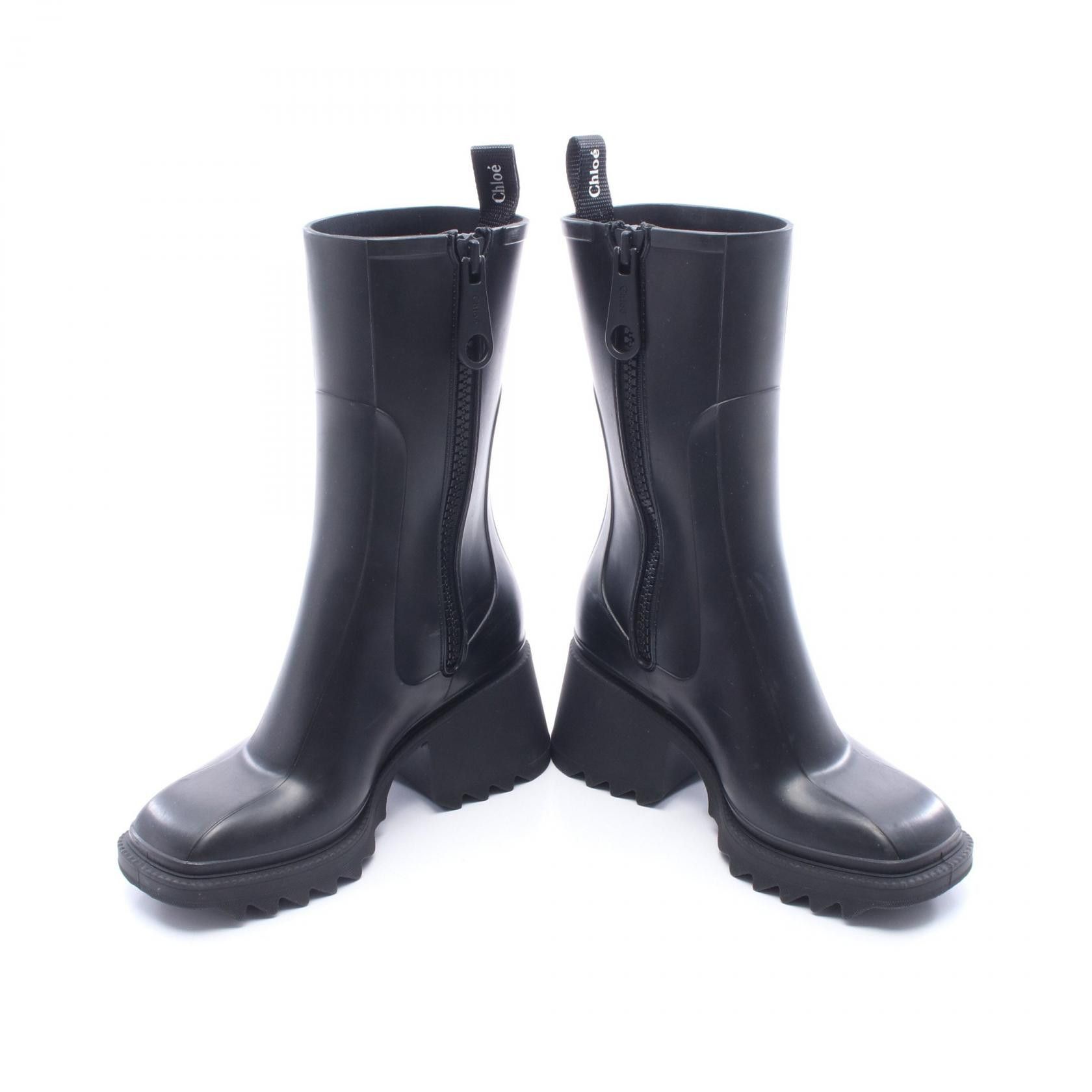 Chloe Chloe Chloe Betty Rubber Boots Plastic / Synthetic Shoes DUTY FREE for USA Size ONE SIZE - 3 Thumbnail