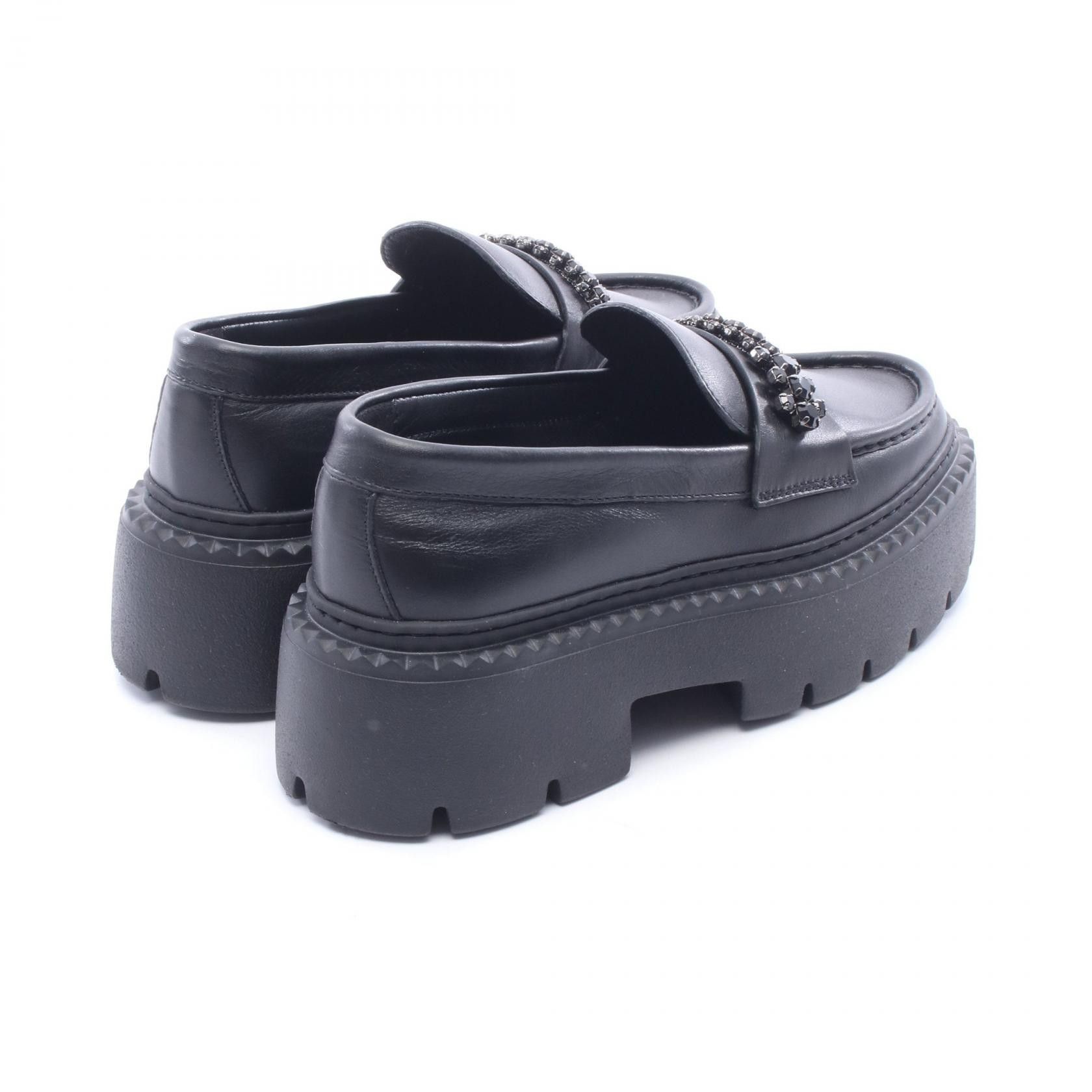Jimmy Choo Jimmy Choo Jimmy Choo Bryer Loafer Flat Leather Loafers Leather Shoes DUTY FREE for USA Size ONE SIZE - 2 Thumbnail
