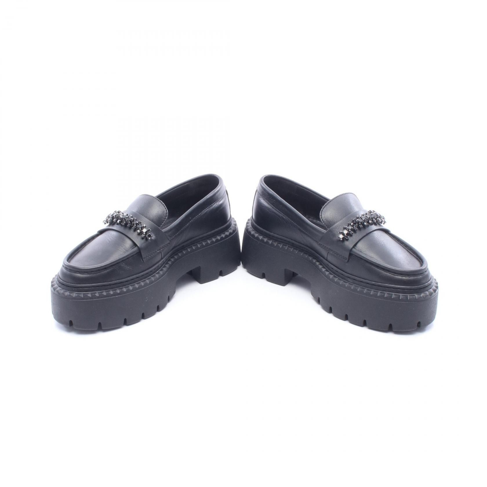 Jimmy Choo Jimmy Choo Jimmy Choo Bryer Loafer Flat Leather Loafers Leather Shoes DUTY FREE for USA Size ONE SIZE - 3 Thumbnail