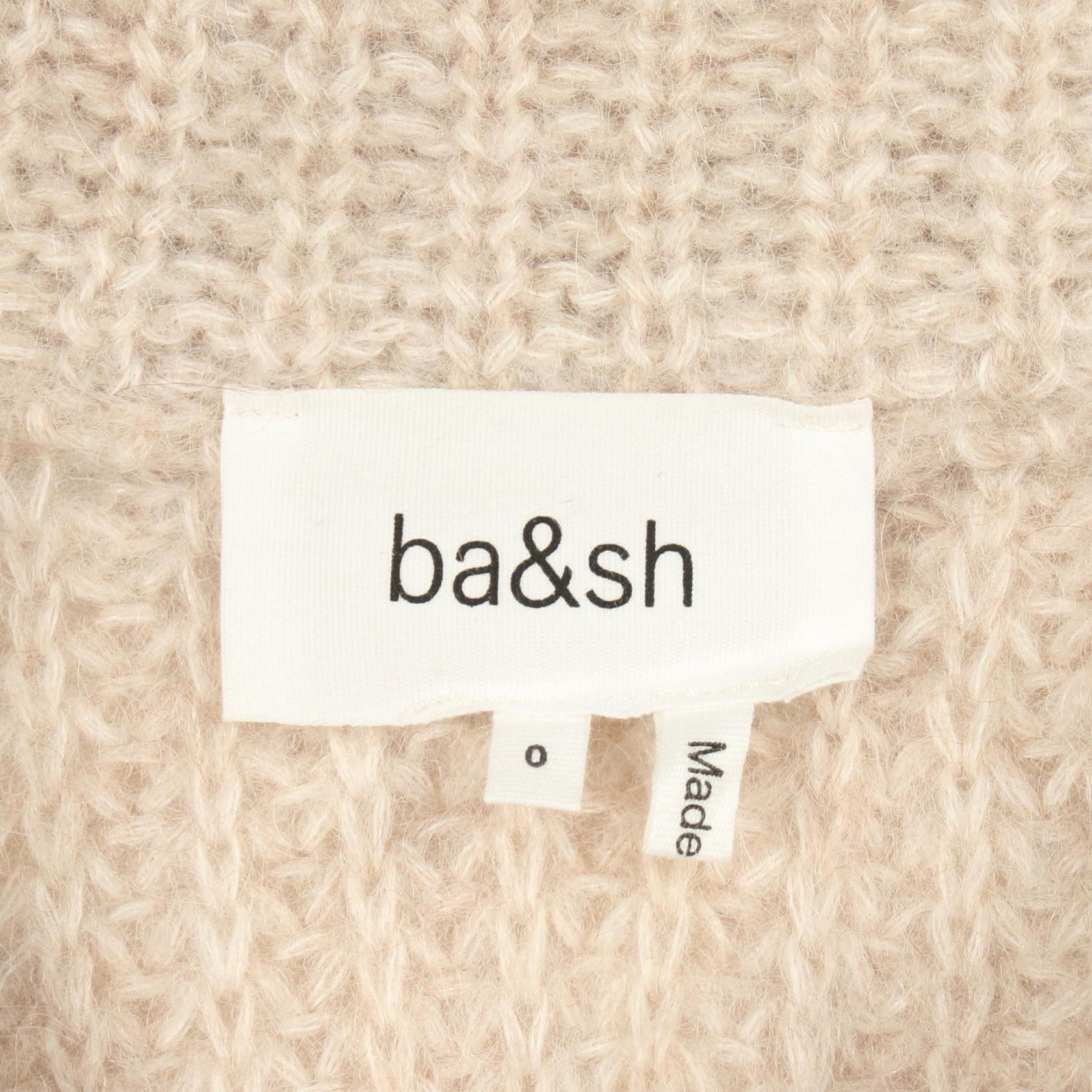 Other Other ba&sh half zip alpaca blend knit top Textile Tops 1H25BELT DUTY FREE for USA Size ONE SIZE - 3 Thumbnail