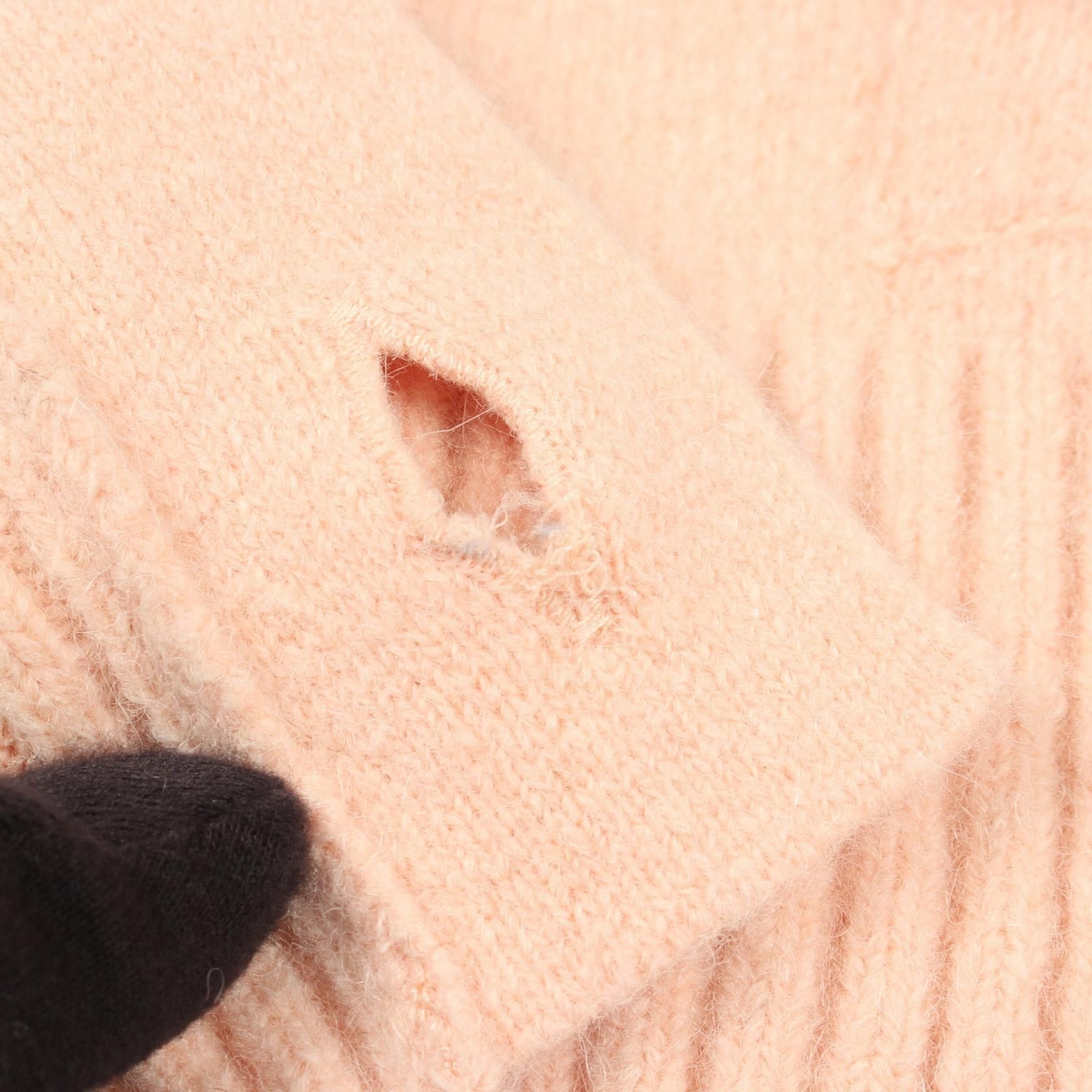 AMI Ami Ami Heart Logo Wool Alpaca Cardigan Textile Tops DUTY FREE for USA Size ONE SIZE - 6 Thumbnail