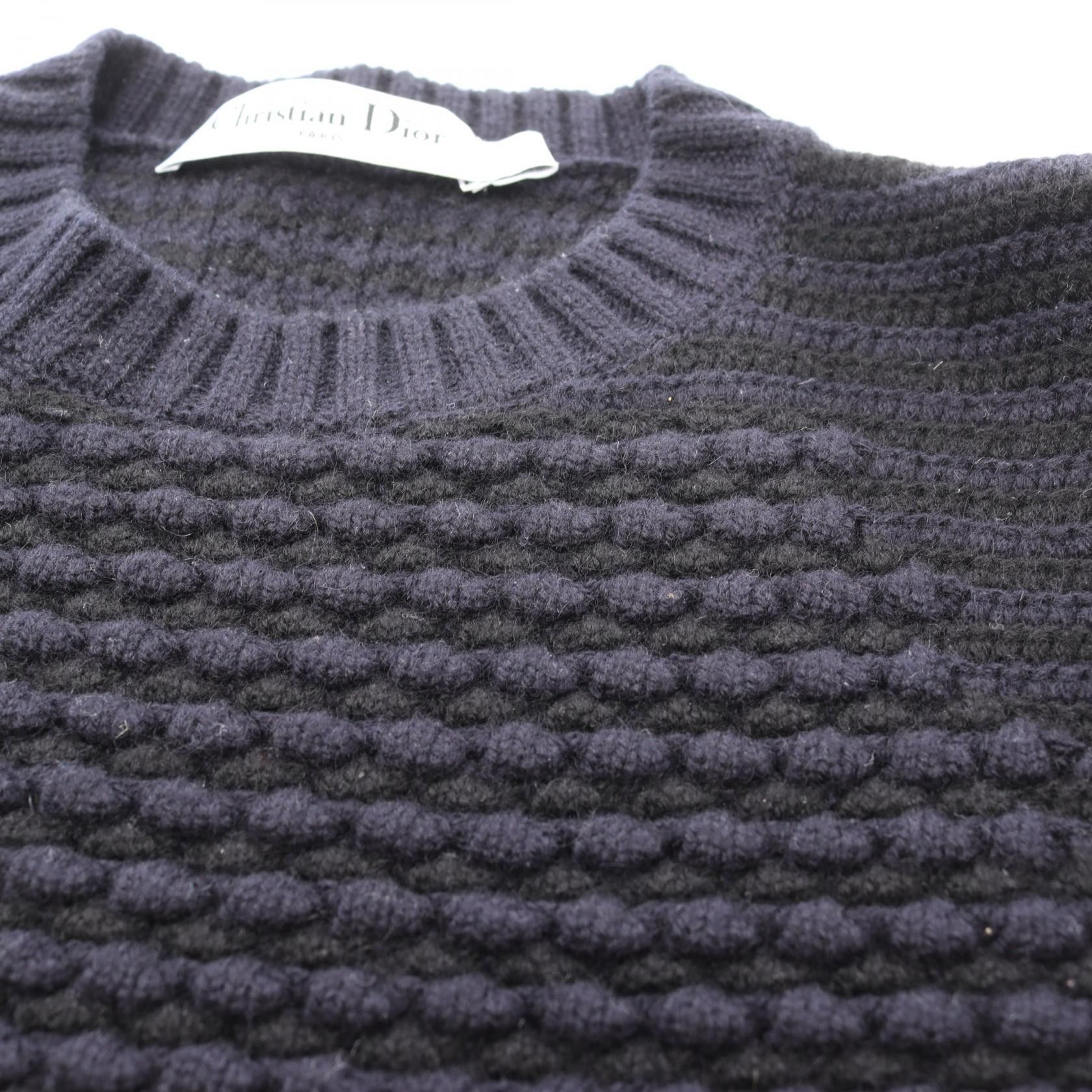 Dior Dior Christian Dior Cashmere Knit Textile Tops 844S48AM012 DUTY FREE for USA Size ONE SIZE - 8 Thumbnail