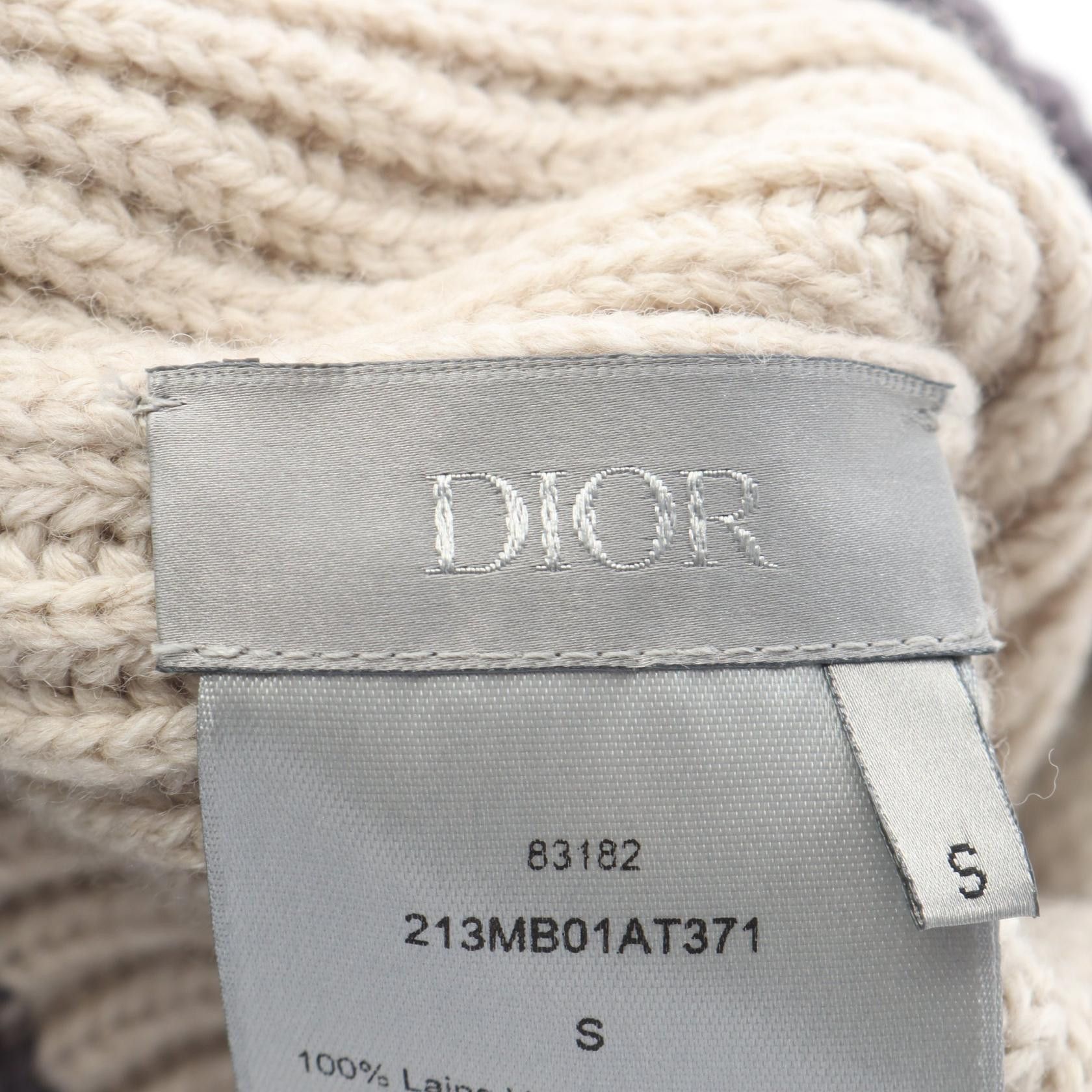 Dior Dior Dior Wool Knit Cap Textile Hats DUTY FREE for USA Size ONE SIZE - 4 Thumbnail