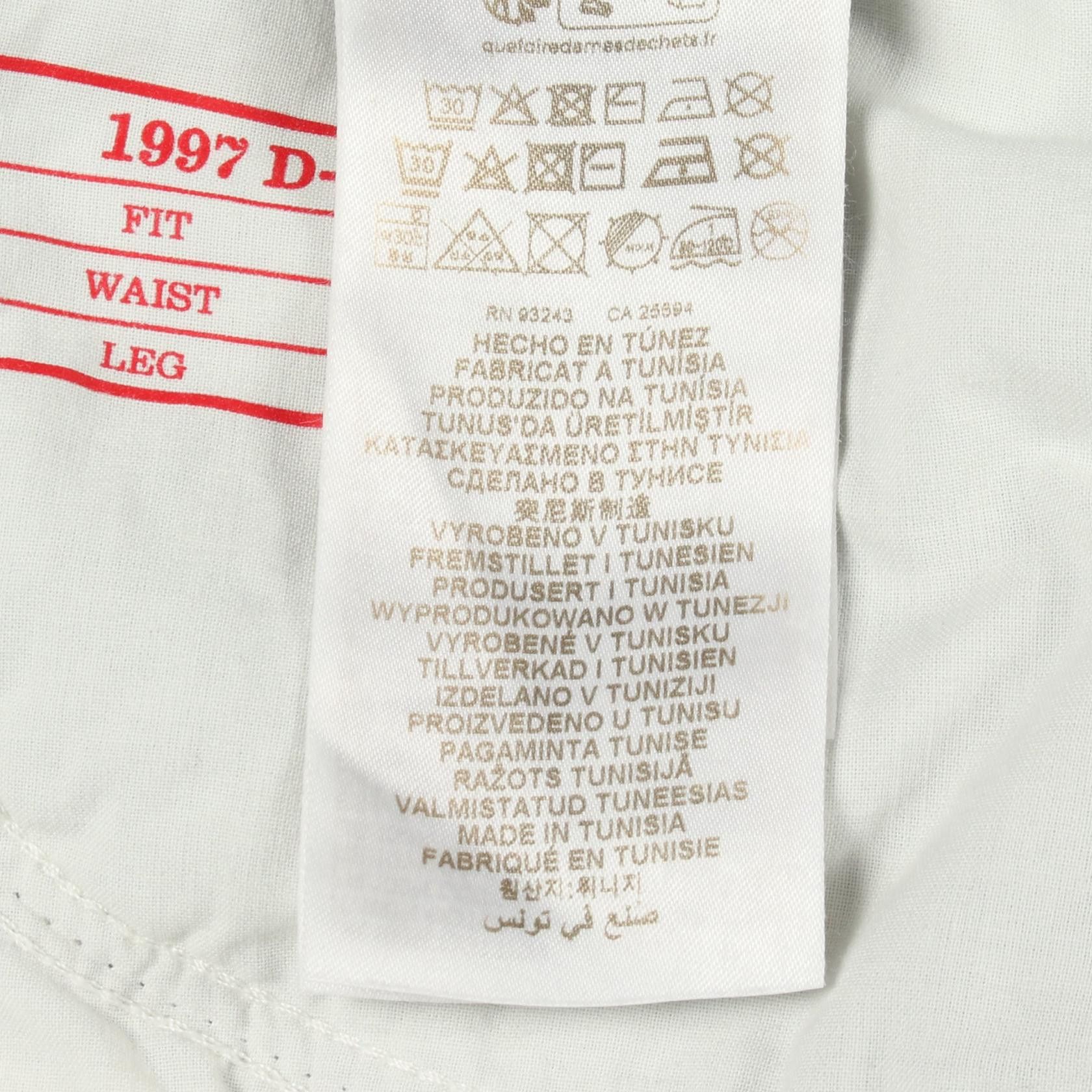 Other Other DIESEL 1997 D-ENIM-M Cotton Denim Pants Textile Jeans 1997DENIMM DUTY FREE for USA Size ONE SIZE - 5 Thumbnail