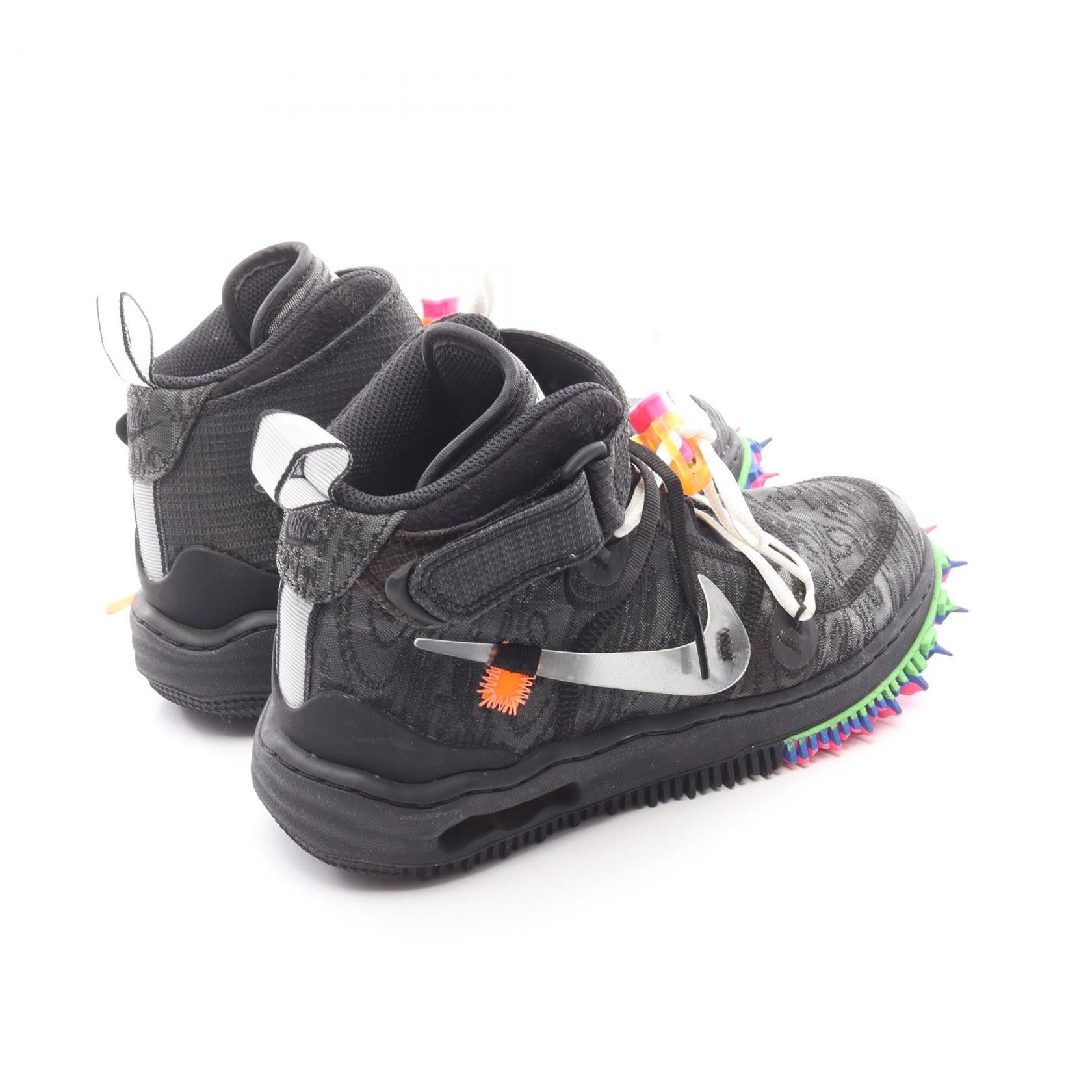 Off-White Off-White Off-White Nike Air Force 1 Mid Sneakers Textile Shoes DO6290-001 DUTY FREE for USA Size ONE SIZE - 2 Thumbnail