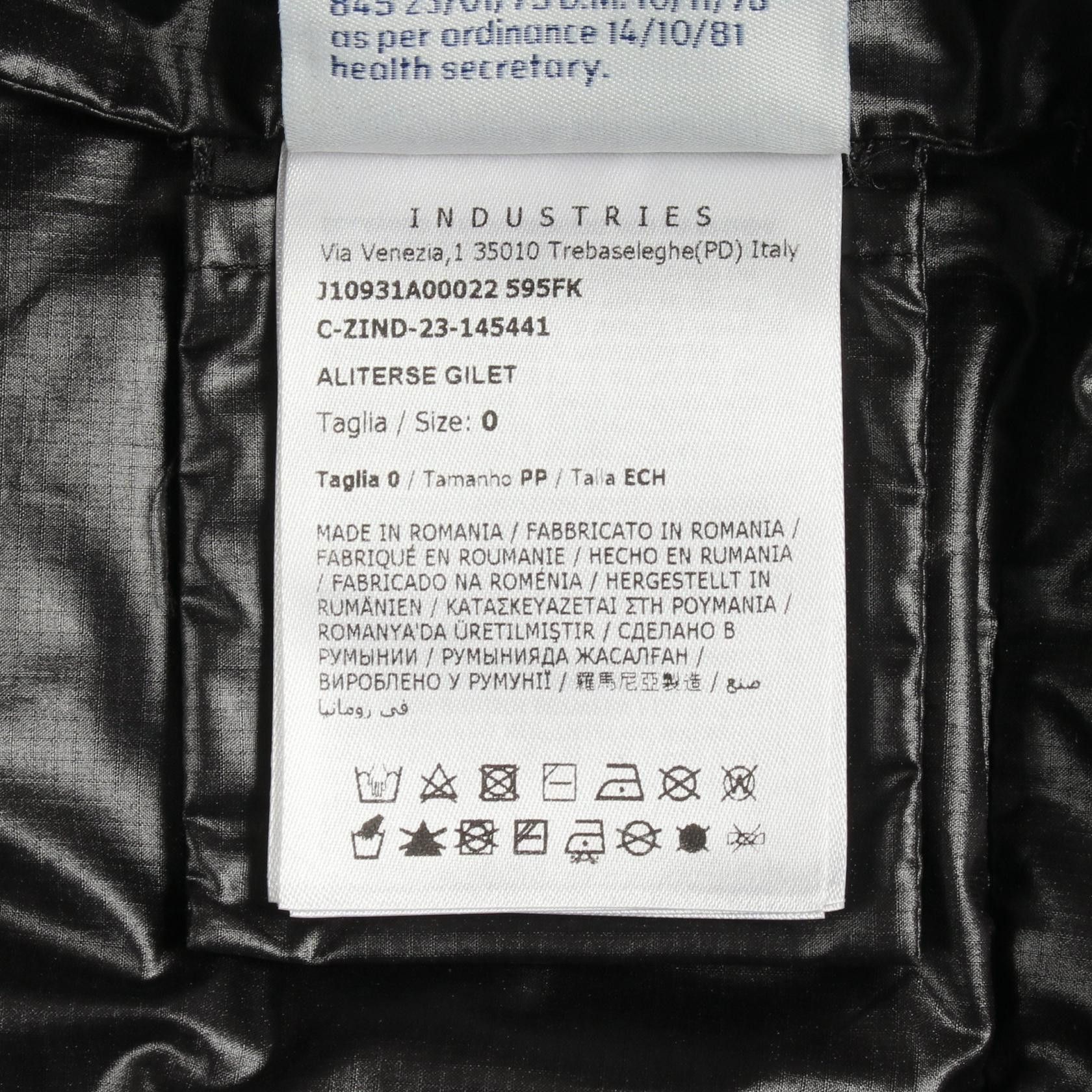 Moncler Moncler Moncler ALITERSE Nylon Down Vest Textile Outerwear 1A00022 DUTY FREE for USA Size ONE SIZE - 5 Thumbnail