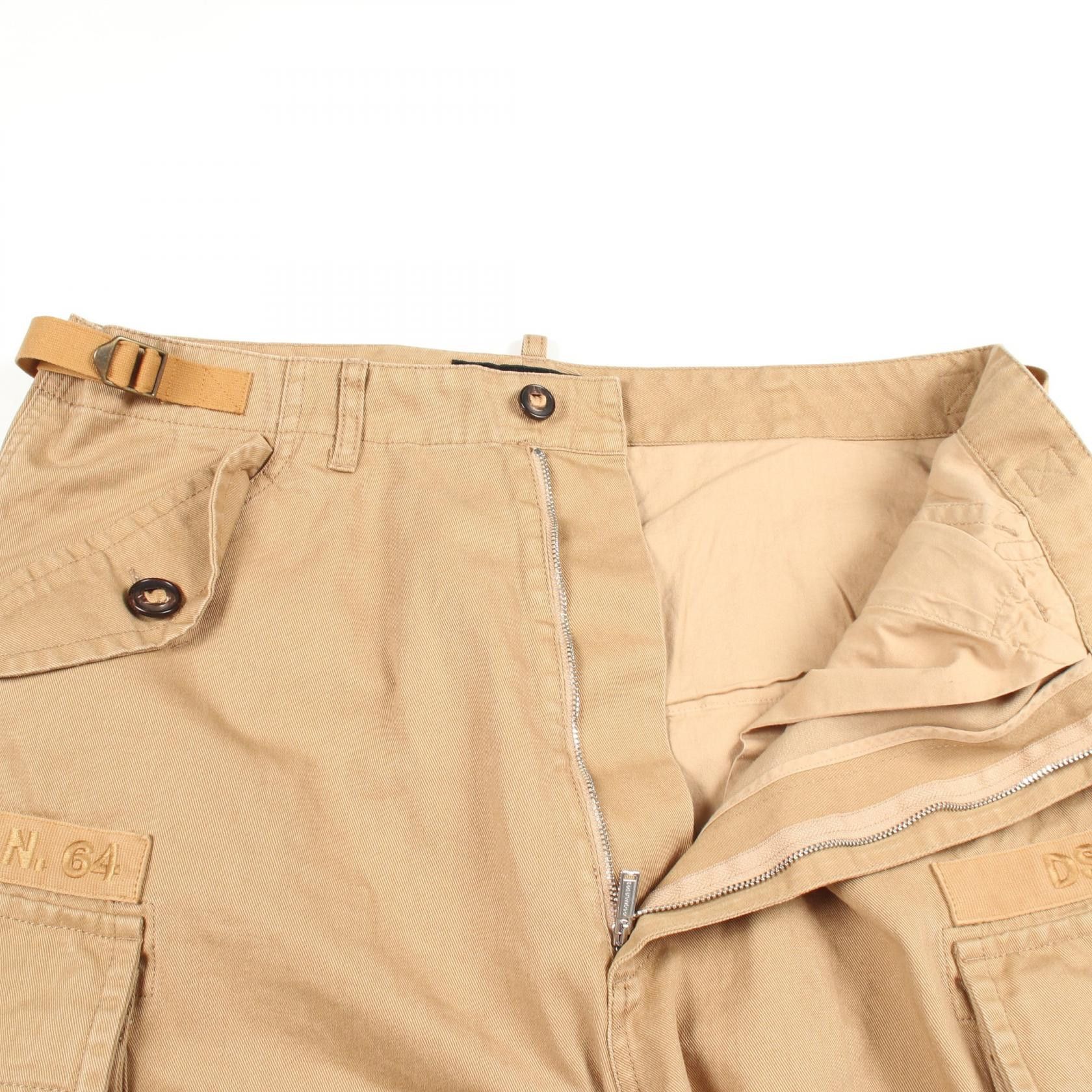 Dsquared2 Dsquared2 DSQUARED2 Cotton Cargo Pants Textile Bottoms DUTY FREE for USA Size ONE SIZE - 6 Thumbnail