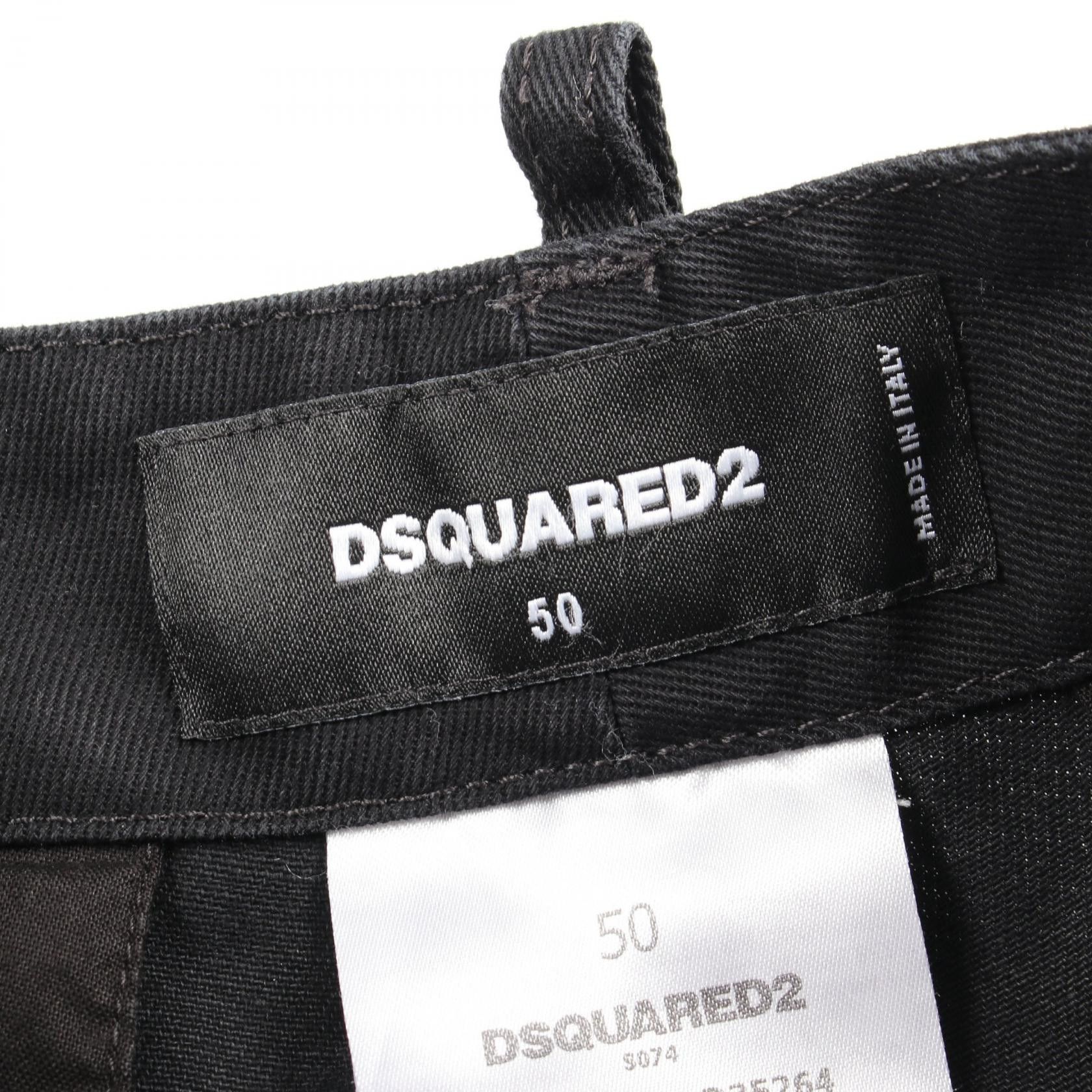 Dsquared2 Dsquared2 DSQUARED2 Cotton Cargo Pants Textile Bottoms DUTY FREE for USA Size ONE SIZE - 3 Thumbnail