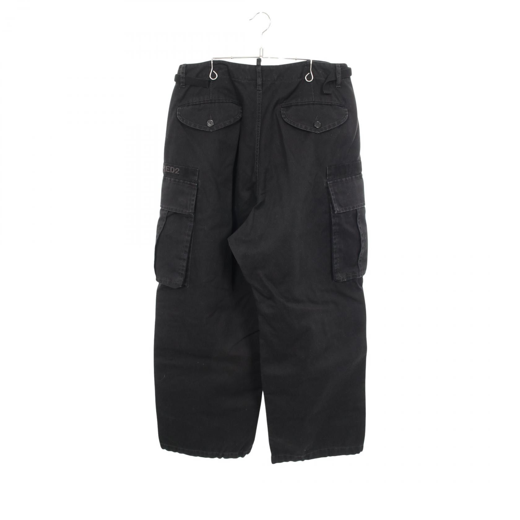 Dsquared2 Dsquared2 DSQUARED2 Cotton Cargo Pants Textile Bottoms DUTY FREE for USA Size ONE SIZE - 2 Thumbnail
