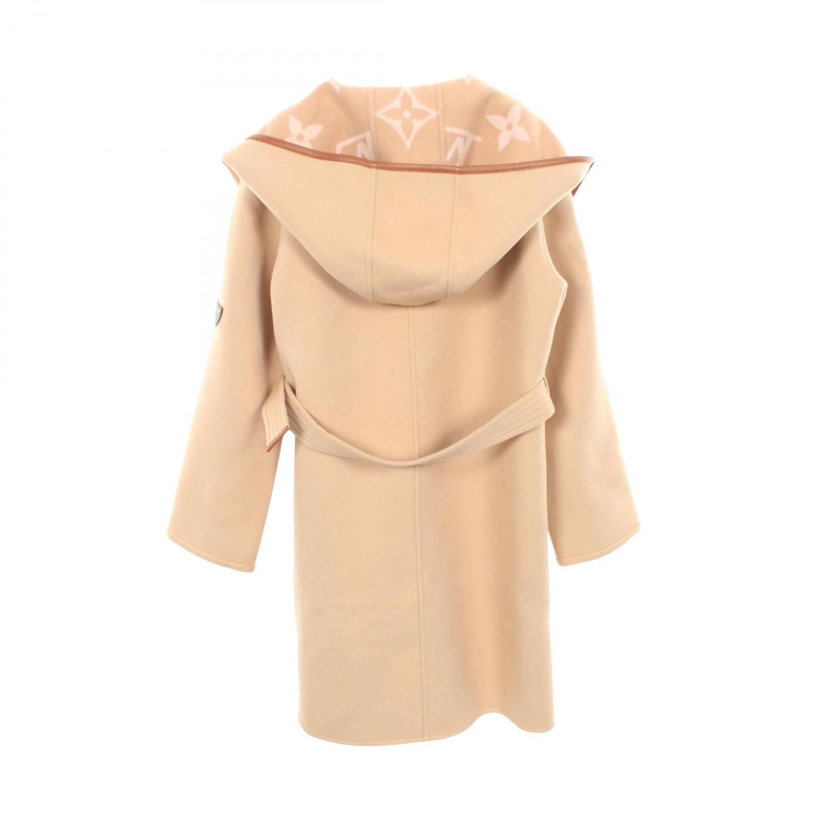 Louis Vuitton Louis Vuitton Louis Vuitton Giant Monogram Wool Coat Textile Outerwear DUTY FREE for USA Size ONE SIZE - 2 Thumbnail