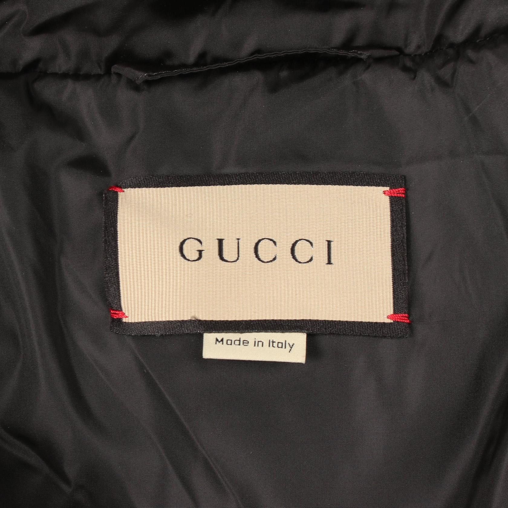Gucci Gucci Gucci Jumbo GG Nylon Down Jacket Textile Outerwear 698710 DUTY FREE for USA Size ONE SIZE - 3 Thumbnail