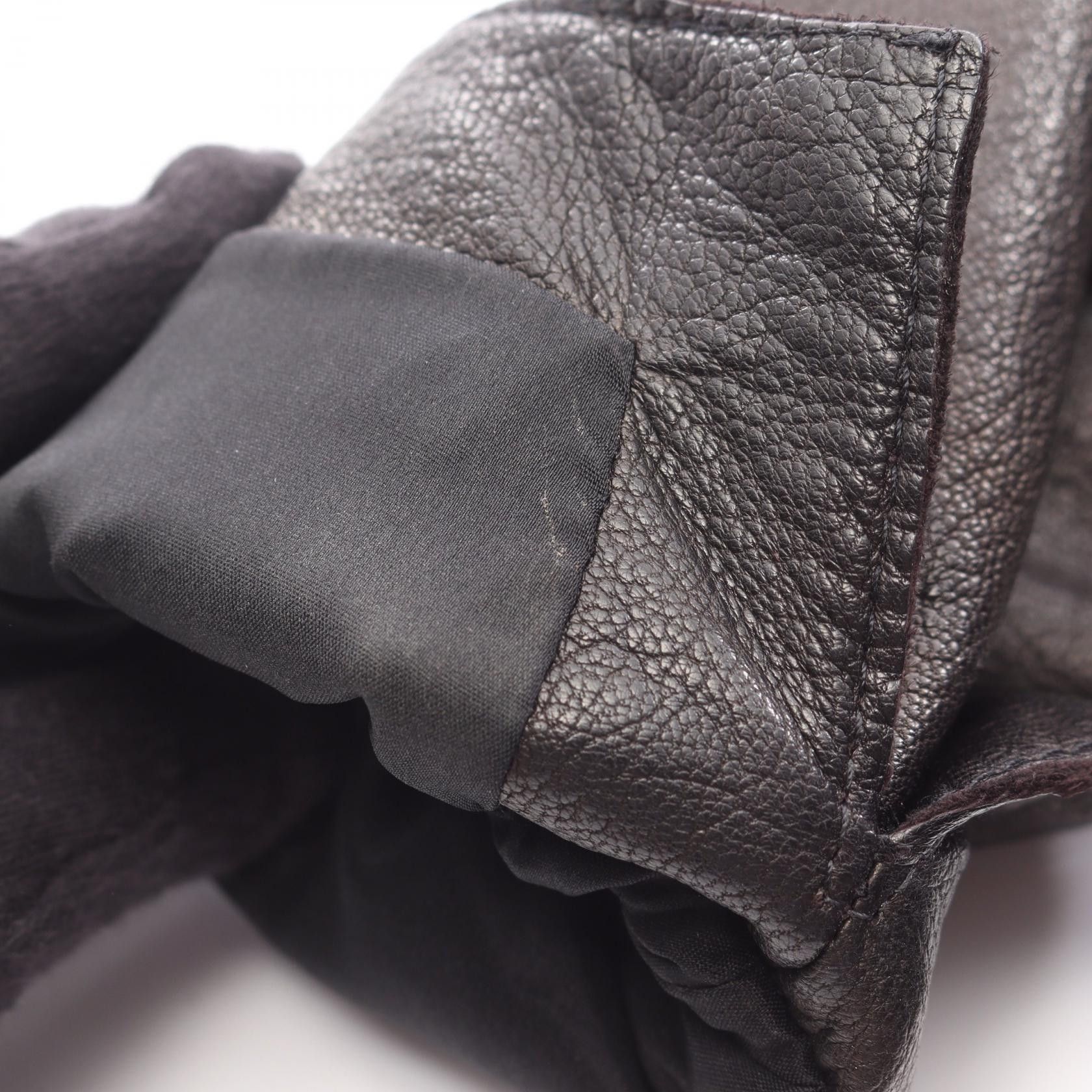 Emporio Armani Emporio Armani Emporio Armani Leather Jacket Leather Outerwear DUTY FREE for USA Size ONE SIZE - 7 Thumbnail