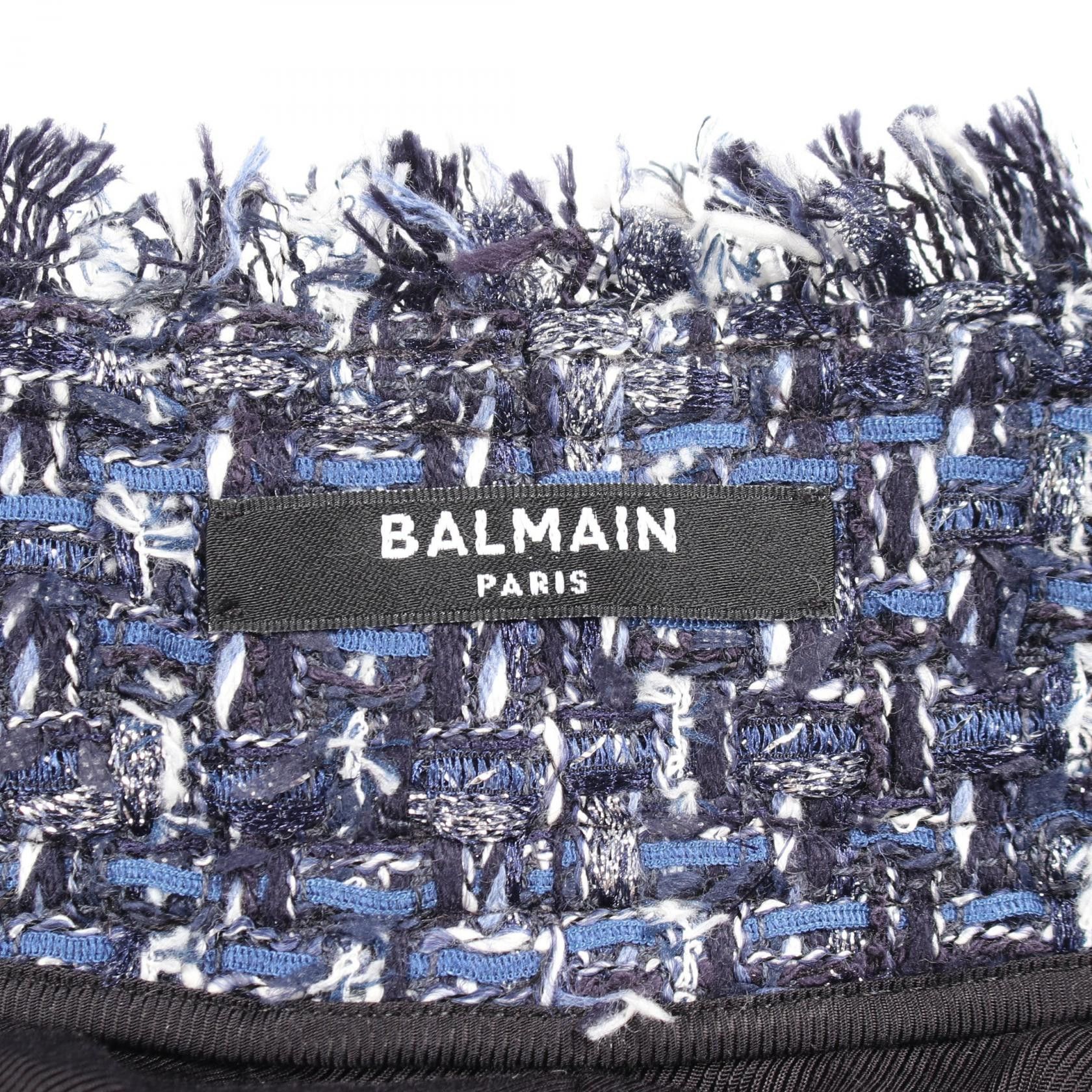 Balmain Balmain Balmain Boucle Tweed Cotton Shorts Textile Pants DUTY FREE for USA Size ONE SIZE - 3 Thumbnail