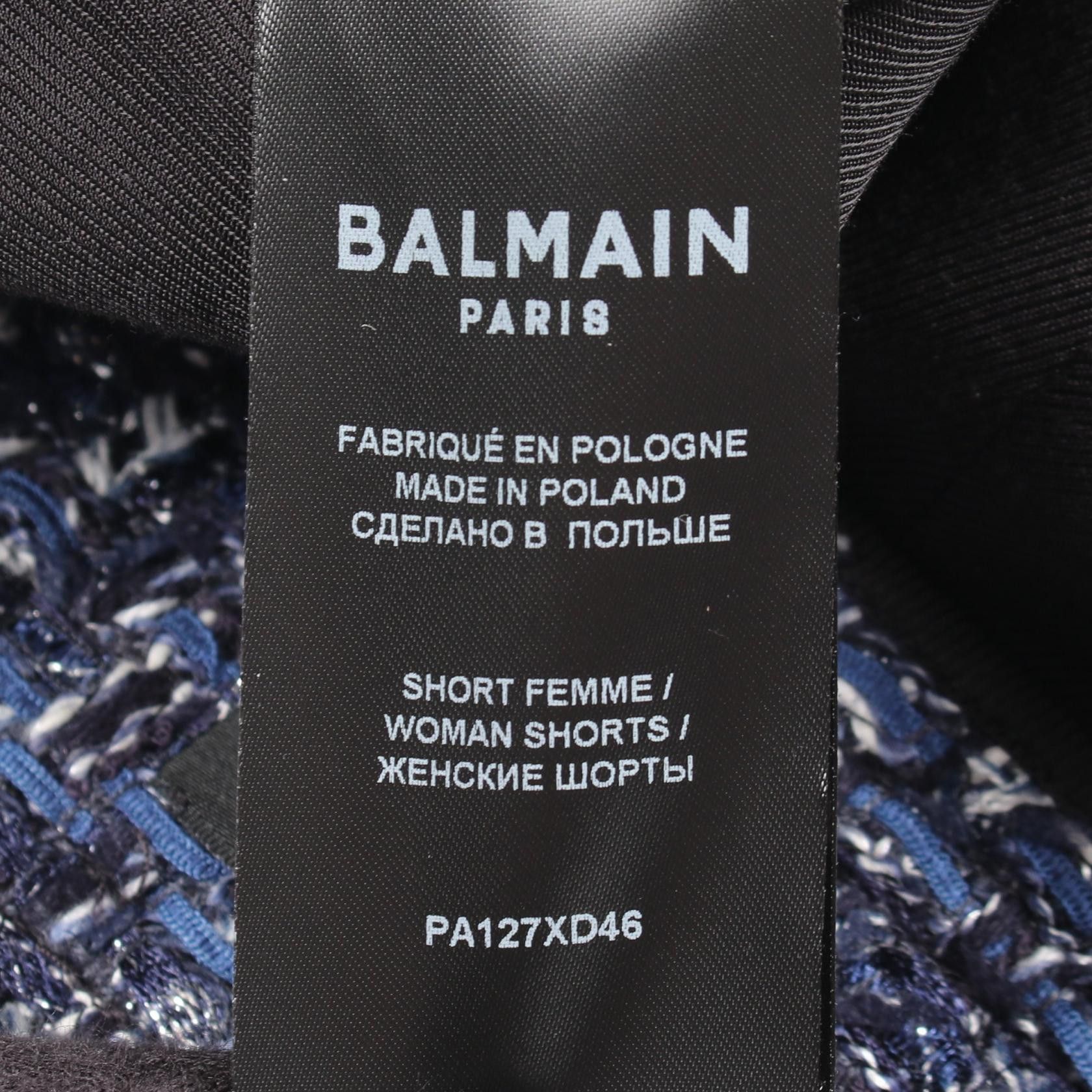Balmain Balmain Balmain Boucle Tweed Cotton Shorts Textile Pants DUTY FREE for USA Size ONE SIZE - 5 Thumbnail