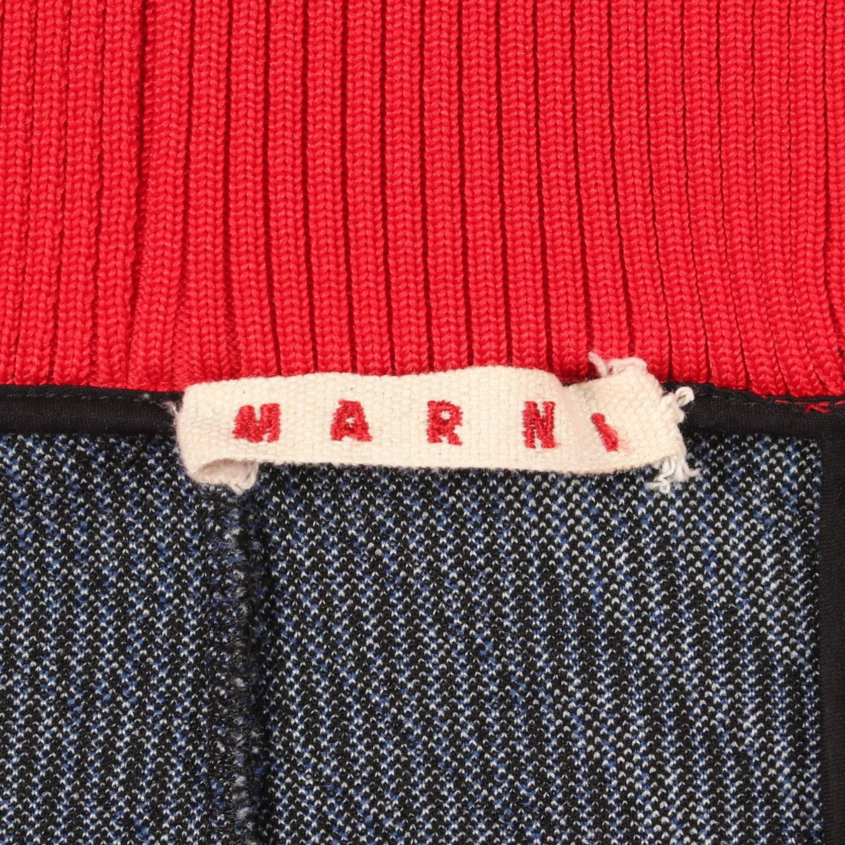 Marni Marni Marni Rib Jacquard Check Knit Skirt Textile Skirts DUTY FREE for USA Size ONE SIZE - 3 Thumbnail