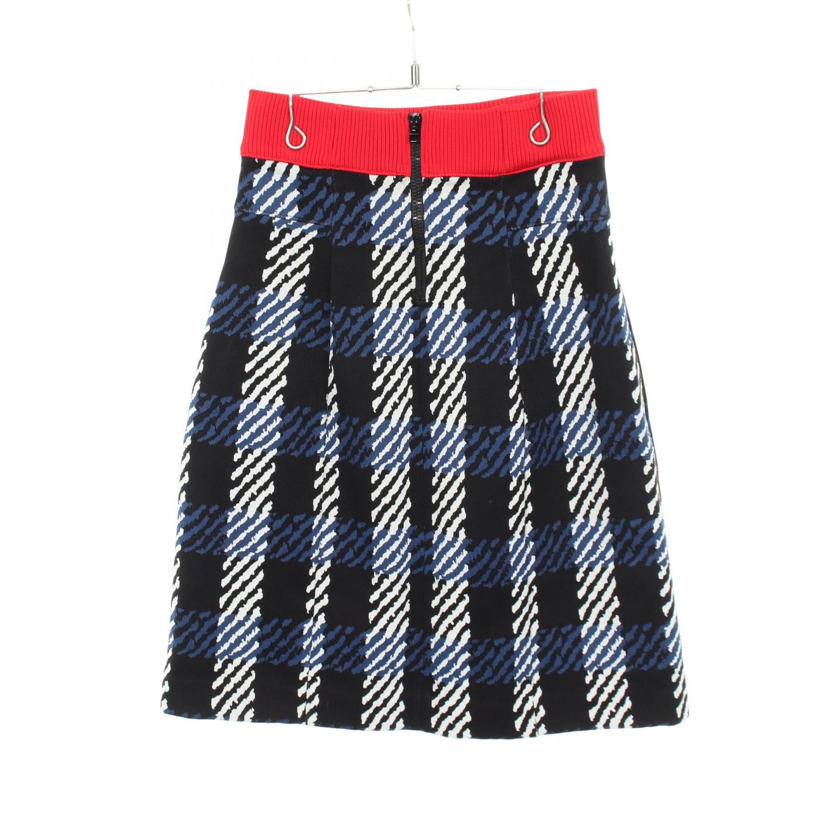 Marni Marni Marni Rib Jacquard Check Knit Skirt Textile Skirts DUTY FREE for USA Size ONE SIZE - 2 Thumbnail