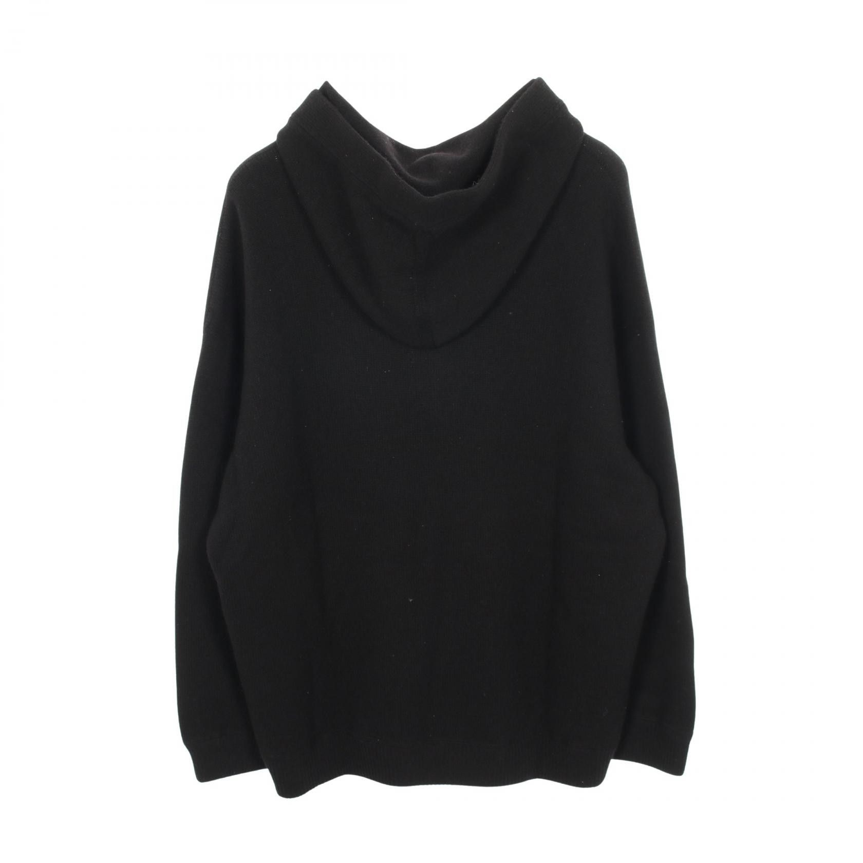 Celine Celine Celine Logo Wool Cashmere Knit Hoodie Textile Sweatshirts & Hoodies 2A77O402P DUTY FREE for USA Size ONE SIZE - 2 Thumbnail