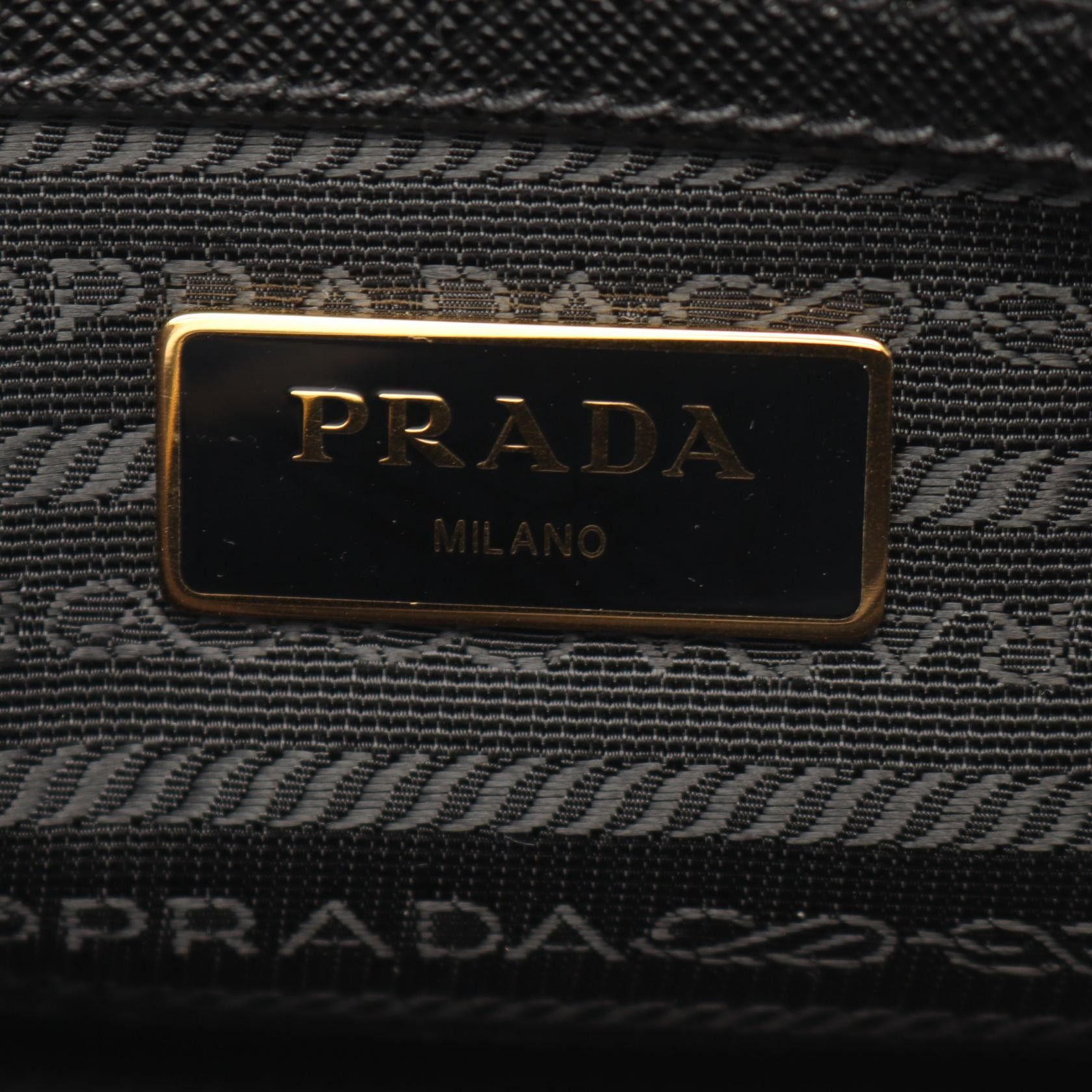 Prada Prada Prada TESSUTO SAFFIANO 2way handbag Textile Handbag 1BB088 DUTY FREE for USA Size ONE SIZE - 4 Thumbnail