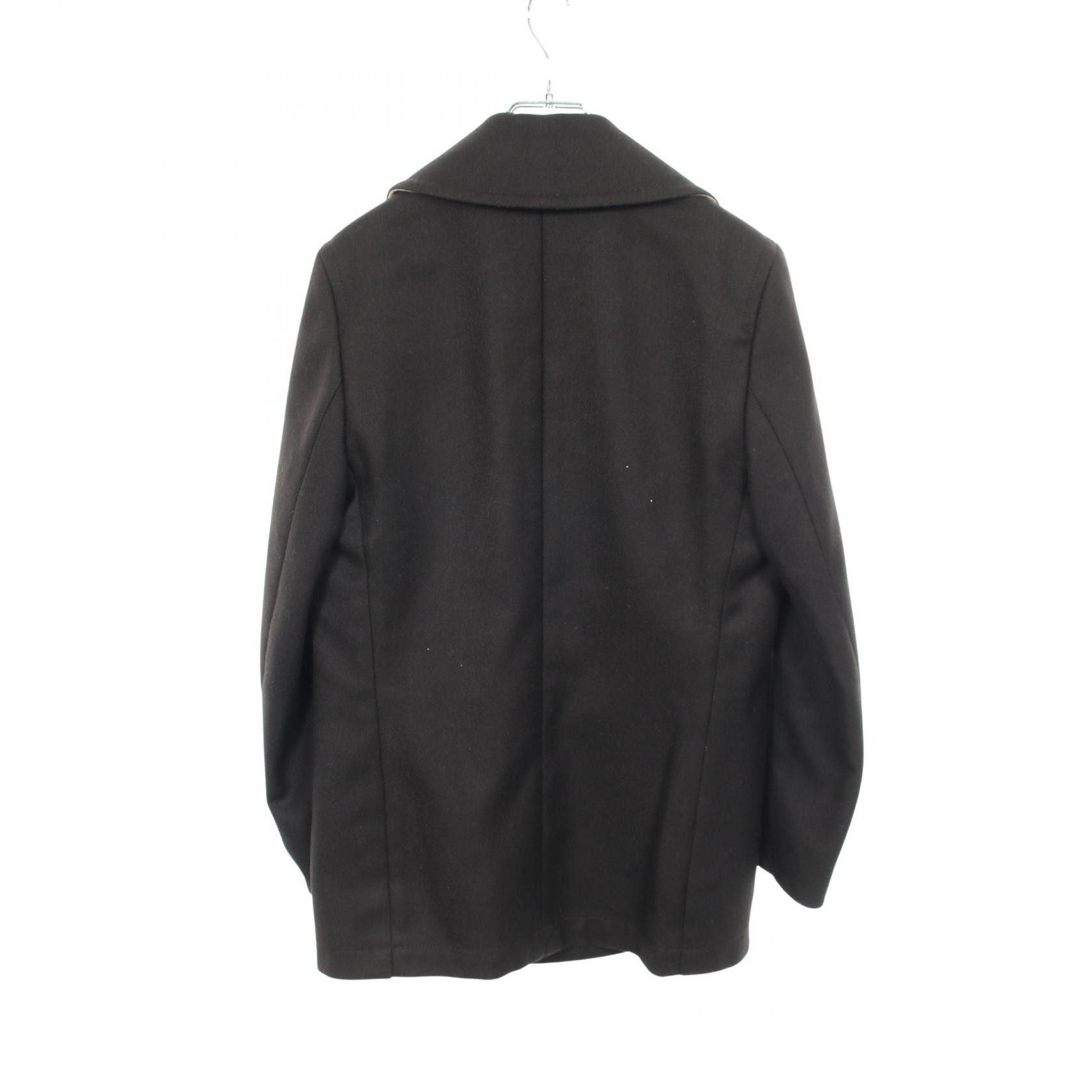 Maison Margiela Maison Margiela Maison Margiela 14 Wool Short Coat Textile Outerwear S30AM0186 DUTY FREE for USA Size ONE SIZE - 2 Thumbnail