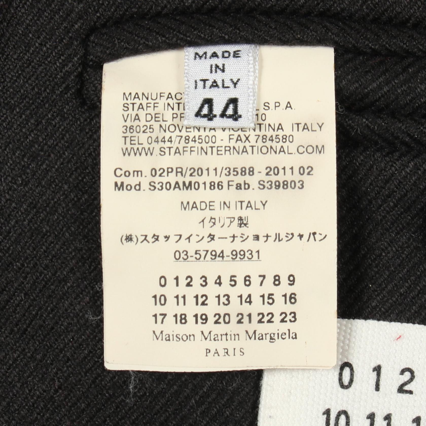 Maison Margiela Maison Margiela Maison Margiela 14 Wool Short Coat Textile Outerwear S30AM0186 DUTY FREE for USA Size ONE SIZE - 4 Thumbnail