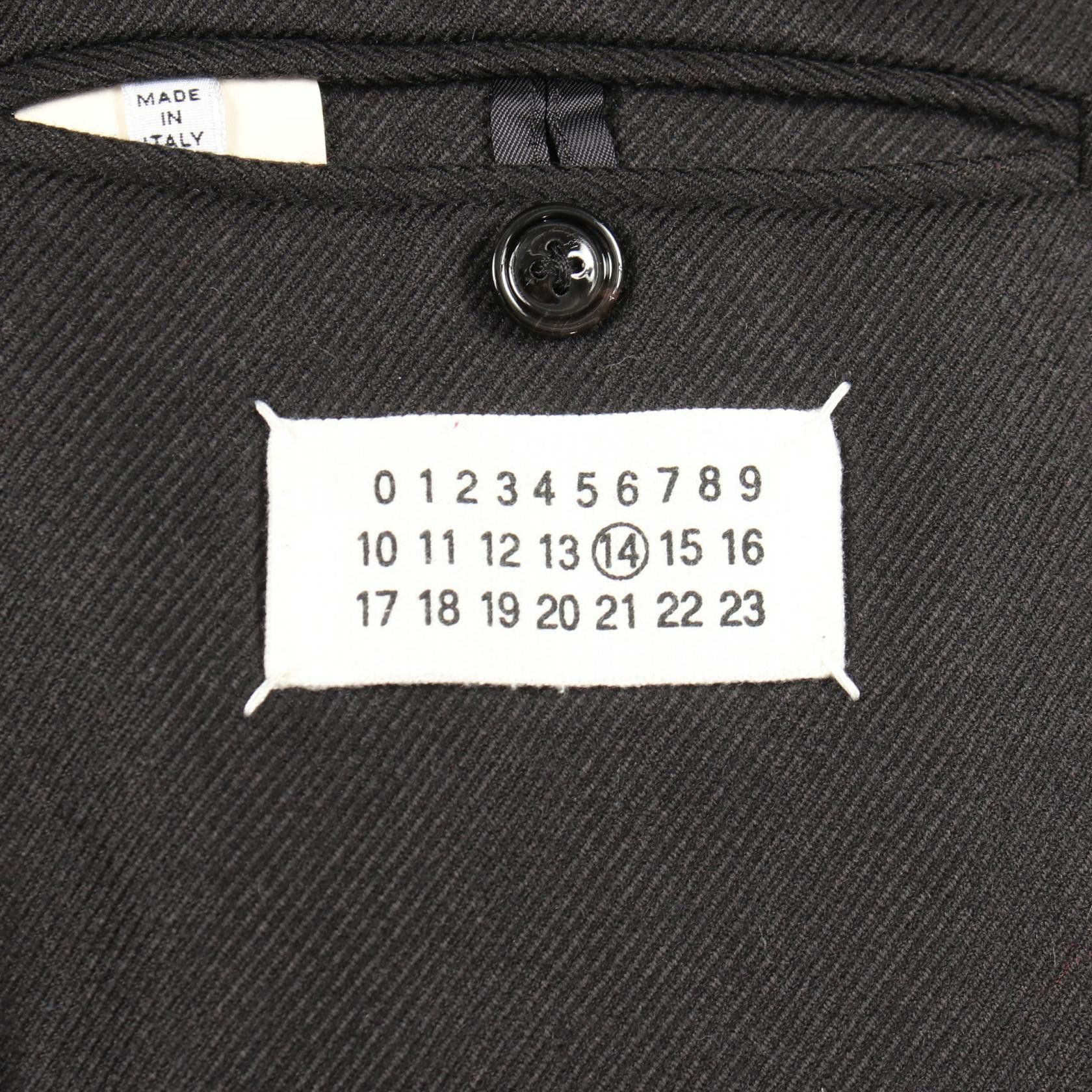 Maison Margiela Maison Margiela Maison Margiela 14 Wool Short Coat Textile Outerwear S30AM0186 DUTY FREE for USA Size ONE SIZE - 3 Thumbnail