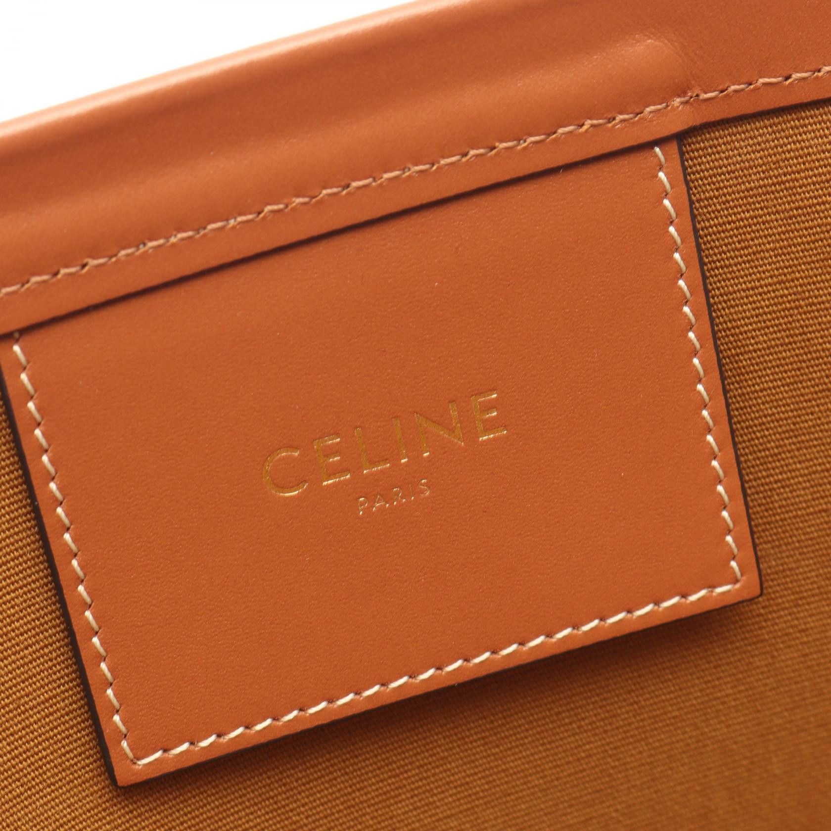 Celine Celine Celine Couffin PVC Coated Canvas Leather Shoulder Bag Plastic / Synthetic Shoulder Bag DUTY FREE for USA Size ONE SIZE - 4 Thumbnail