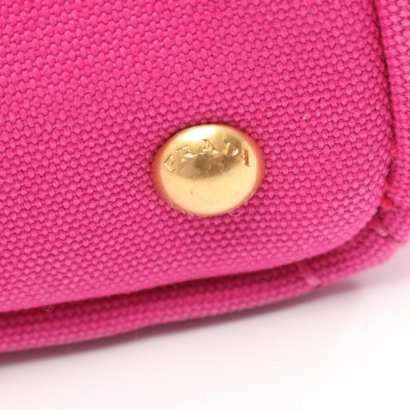 Prada Prada Prada CANAPA Canvas Handbag Textile Handbag DUTY FREE for USA Size ONE SIZE - 8 Thumbnail
