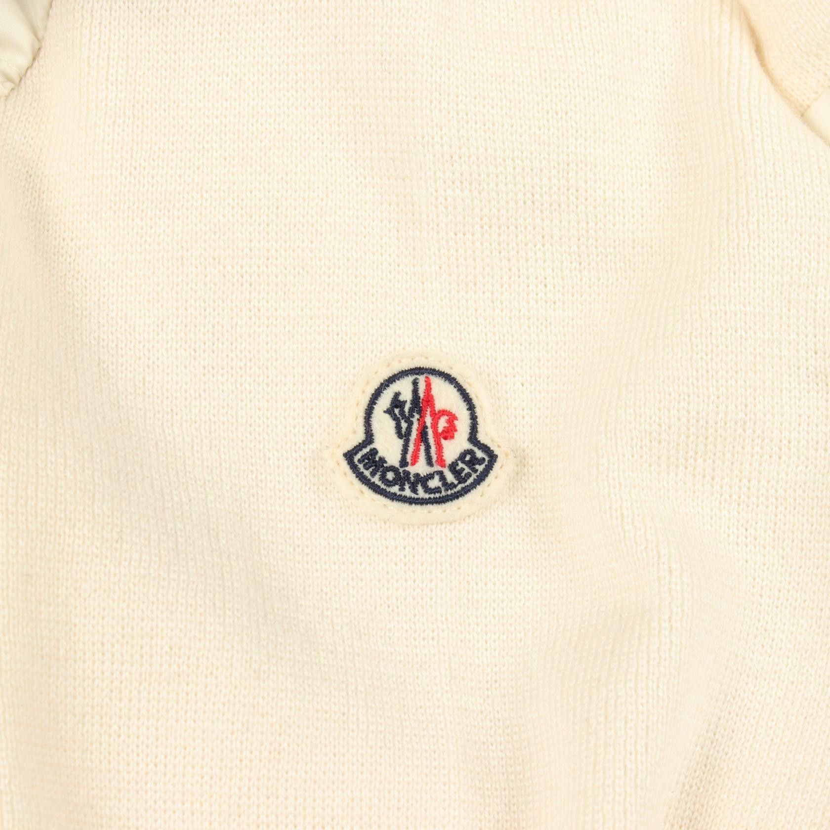 Moncler Moncler Moncler Knit Panel Down Jacket Textile Outerwear 9B00003 DUTY FREE for USA Size ONE SIZE - 6 Thumbnail