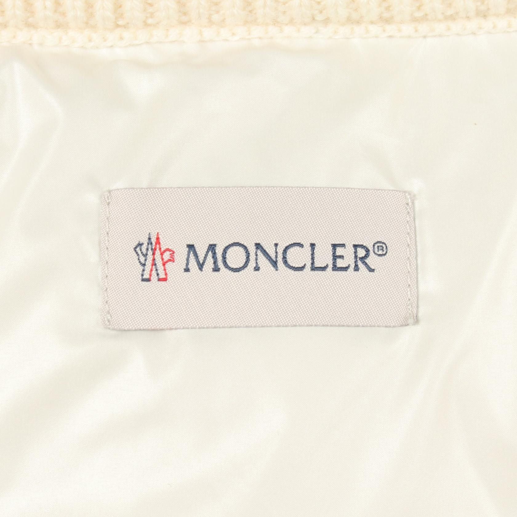 Moncler Moncler Moncler Knit Panel Down Jacket Textile Outerwear 9B00003 DUTY FREE for USA Size ONE SIZE - 3 Thumbnail