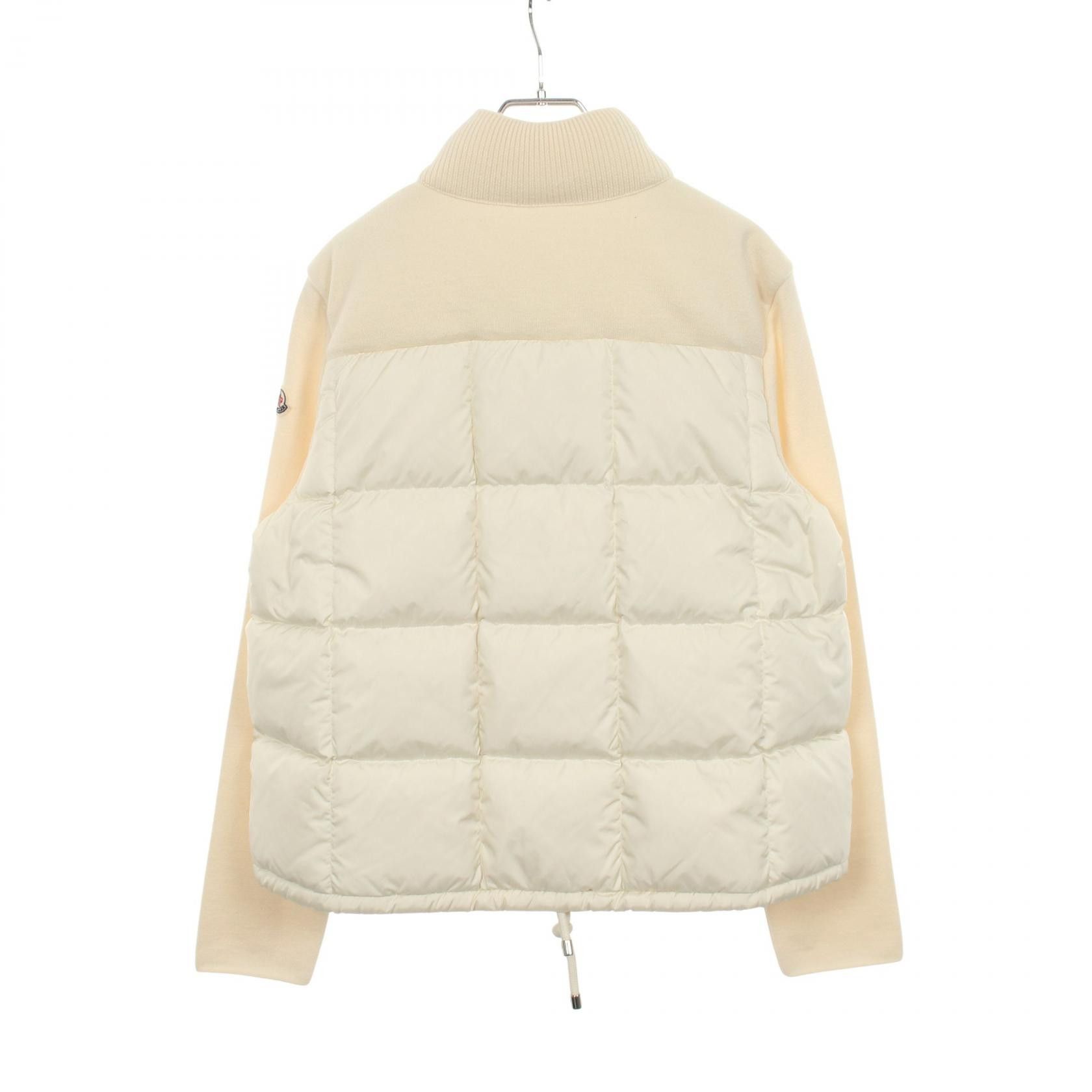 Moncler Moncler Moncler Knit Panel Down Jacket Textile Outerwear 9B00003 DUTY FREE for USA Size ONE SIZE - 2 Thumbnail