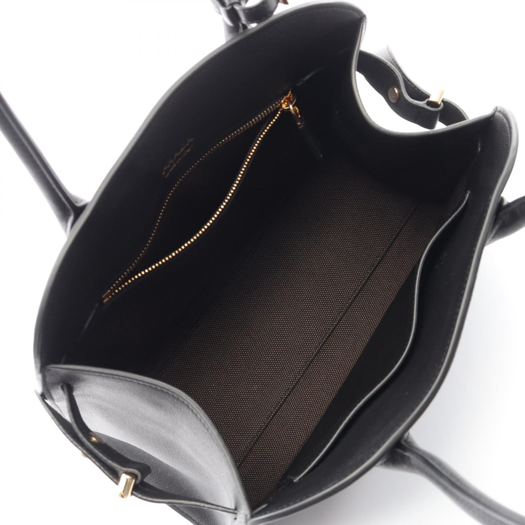 Prada Prada Prada SOFT GLAIN Leather Tote Bag Leather Tote Bag 1BG538 DUTY FREE for USA Size ONE SIZE - 3 Thumbnail