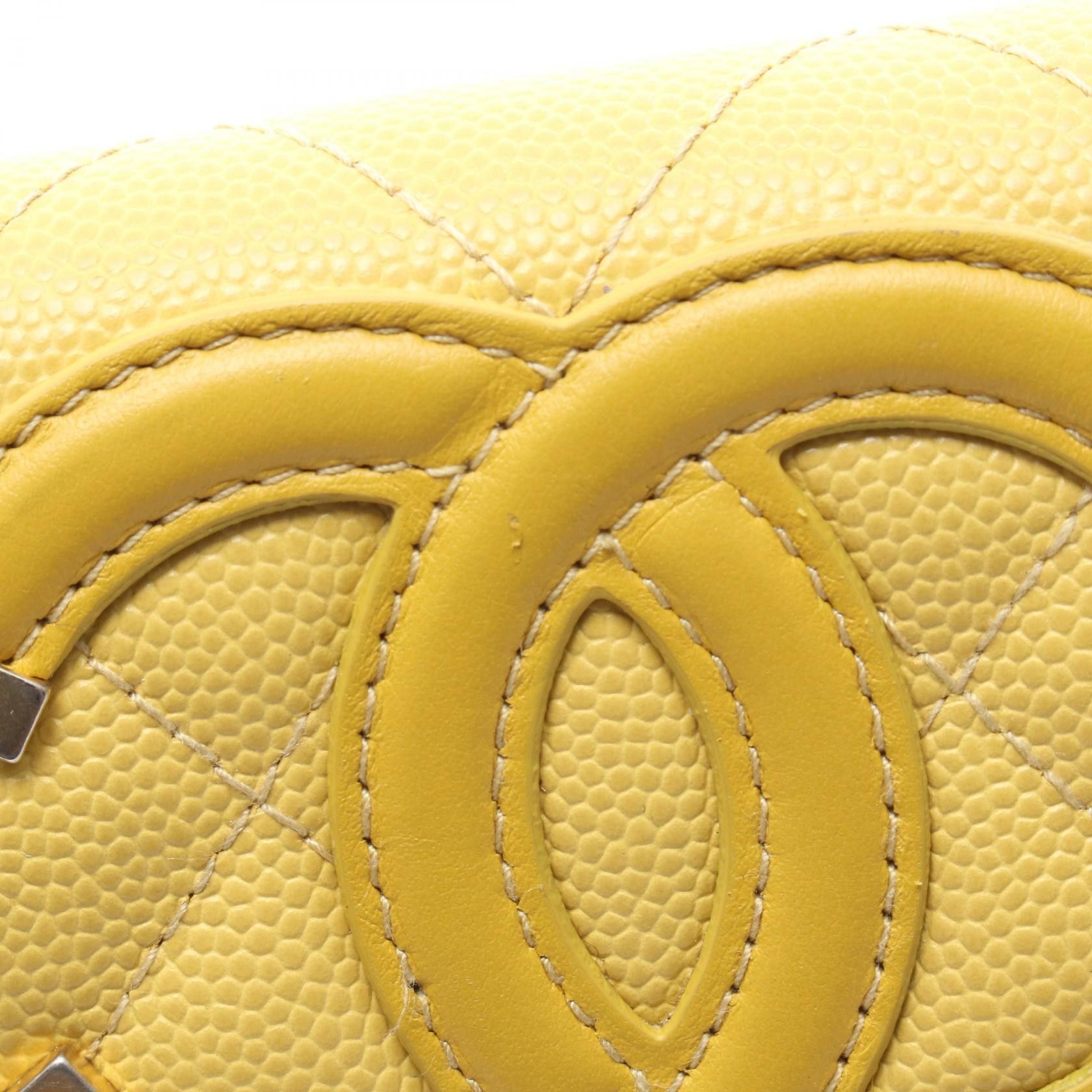 Chanel Chanel Chanel CC Filigree Leather Long Wallet Leather Long Wallet A84448 DUTY FREE for USA Size ONE SIZE - 7 Thumbnail