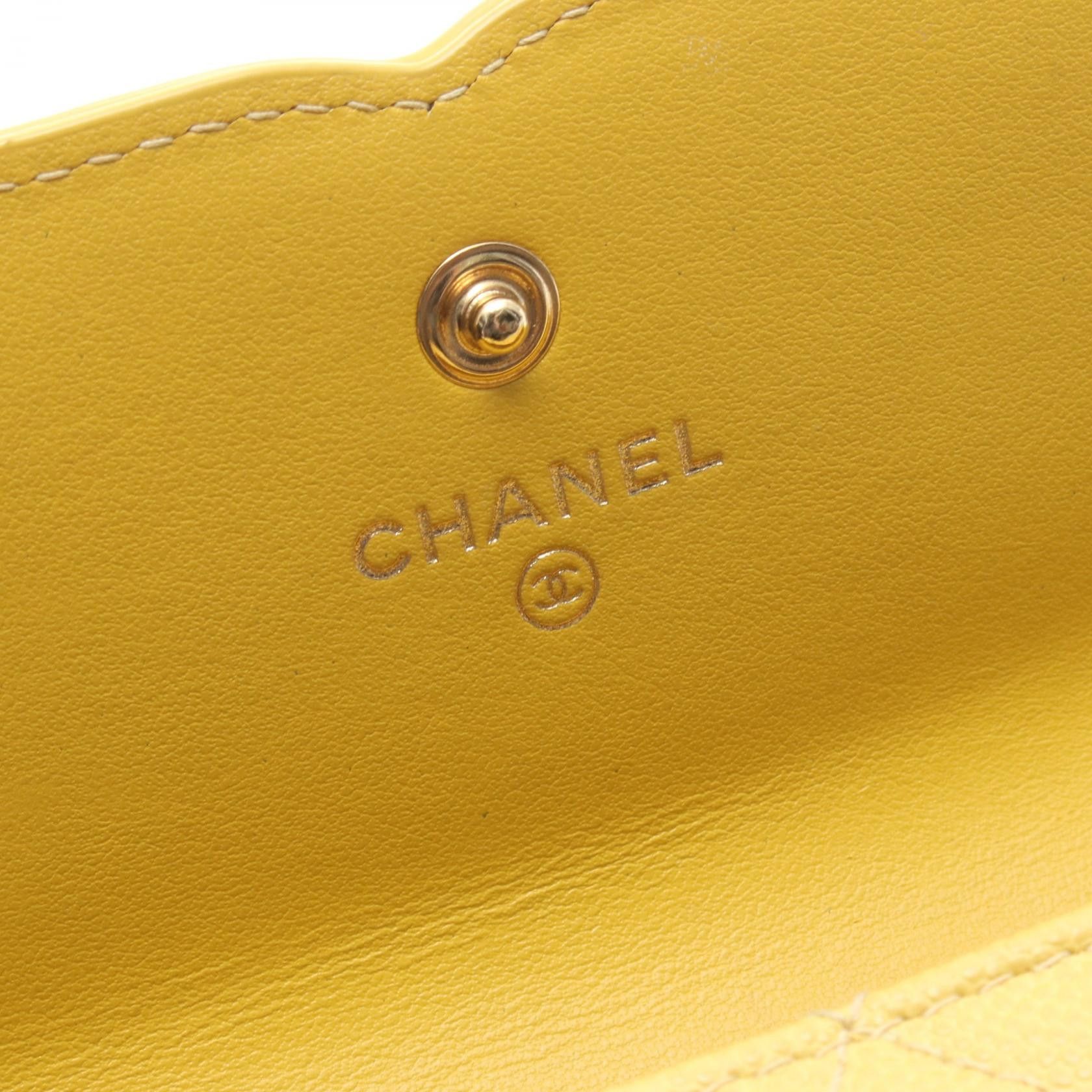 Chanel Chanel Chanel CC Filigree Leather Long Wallet Leather Long Wallet A84448 DUTY FREE for USA Size ONE SIZE - 5 Thumbnail