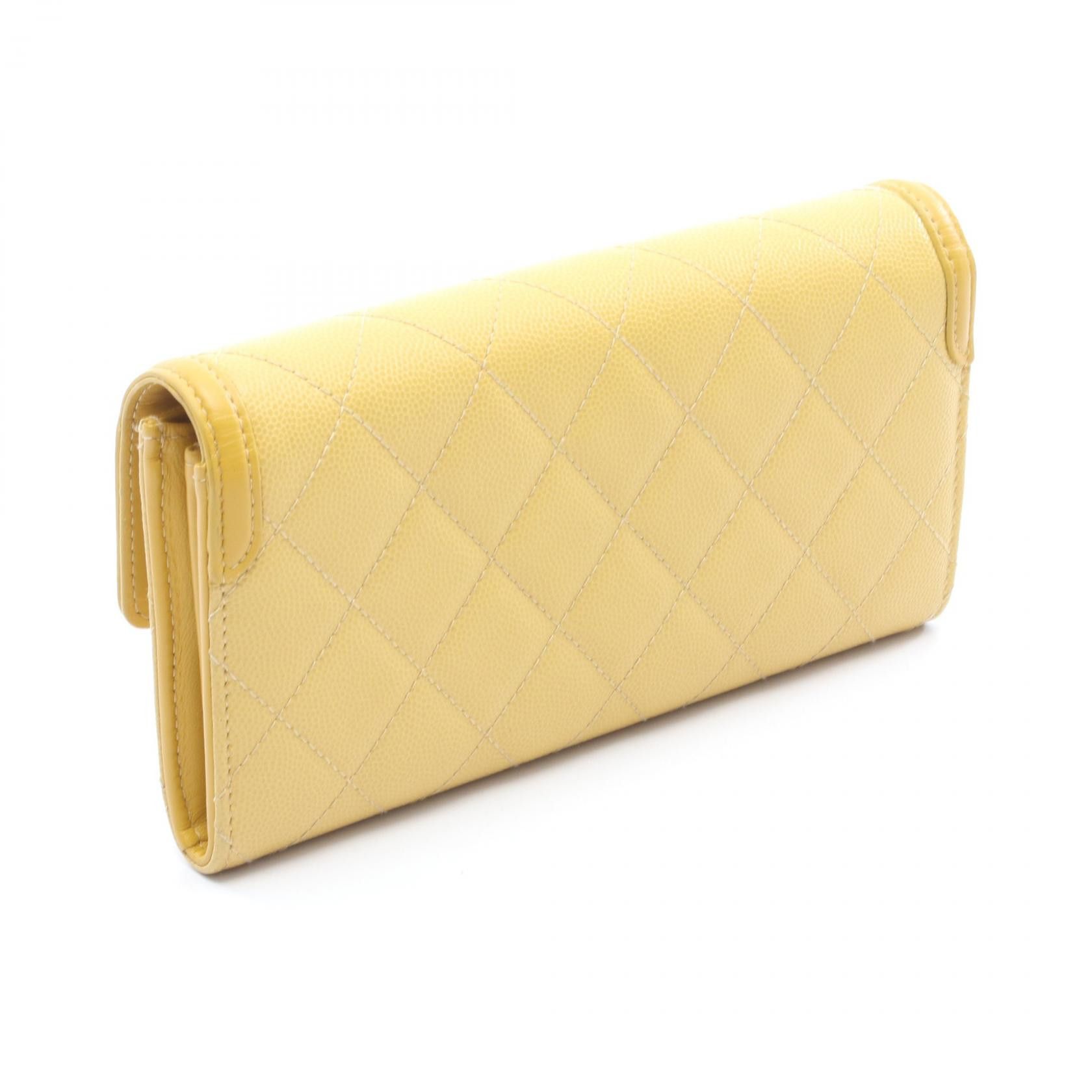 Chanel Chanel Chanel CC Filigree Leather Long Wallet Leather Long Wallet A84448 DUTY FREE for USA Size ONE SIZE - 2 Thumbnail