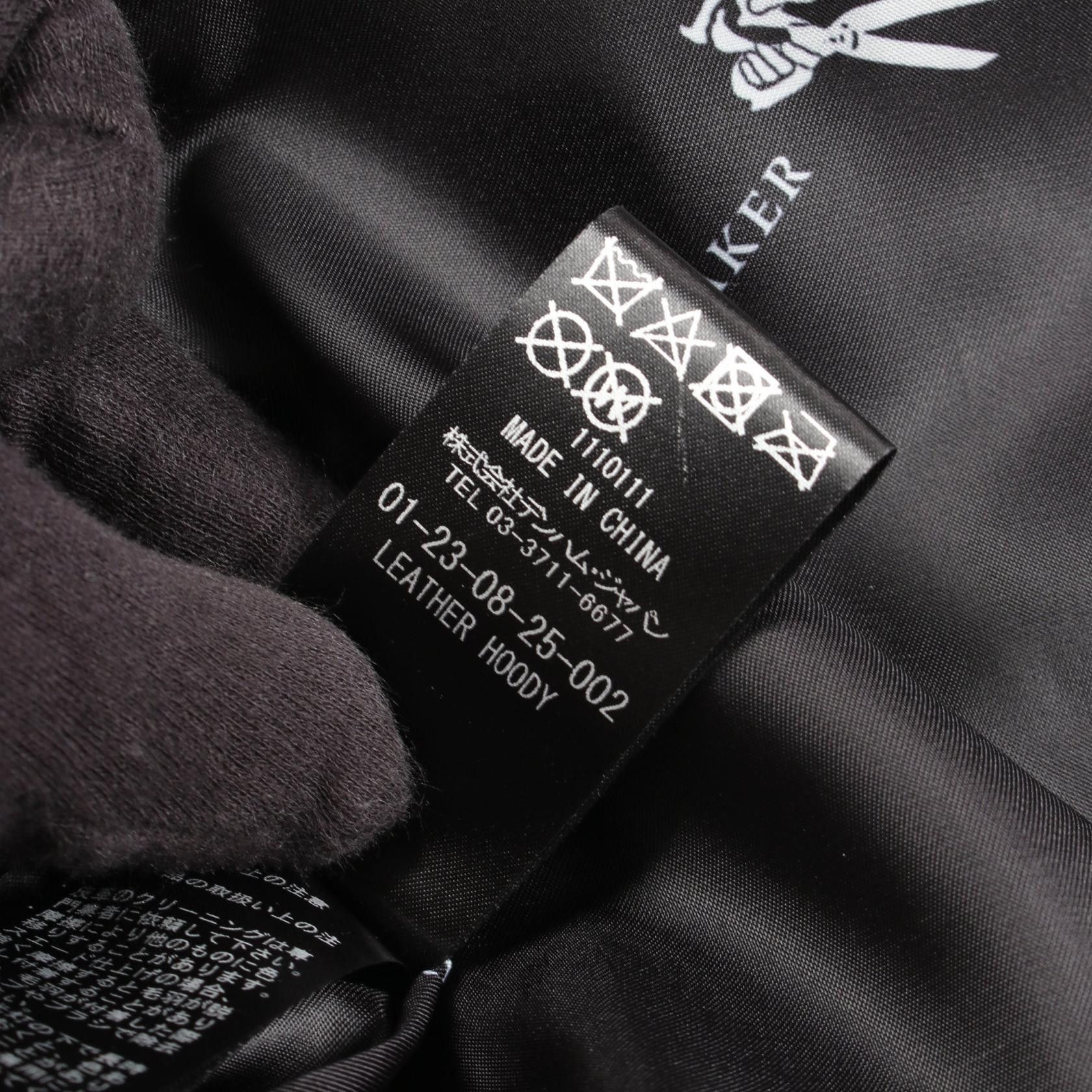 Other Other DENHAM Leather Hoodie Jacket Leather Outerwear DUTY FREE for USA Size ONE SIZE - 4 Thumbnail