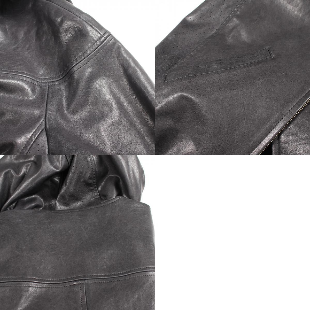 Other Other DENHAM Leather Hoodie Jacket Leather Outerwear DUTY FREE for USA Size ONE SIZE - 10 Thumbnail