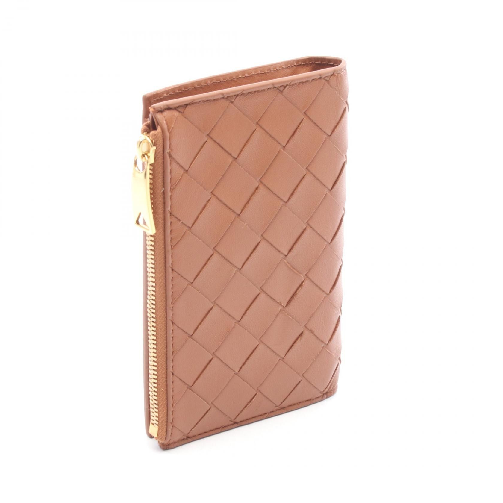 Bottega Veneta Bottega Veneta Bottega Veneta Intrecciato Lambskin Wallet Leather Short Wallet 749940 DUTY FREE for USA Size ONE SIZE - 2 Thumbnail