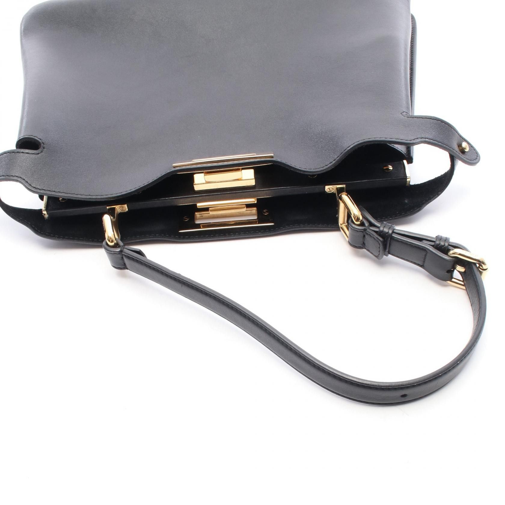 Fendi Fendi Fendi Peekaboo Soft Leather Handbag Leather Handbag 8BN353 DUTY FREE for USA Size ONE SIZE - 6 Thumbnail