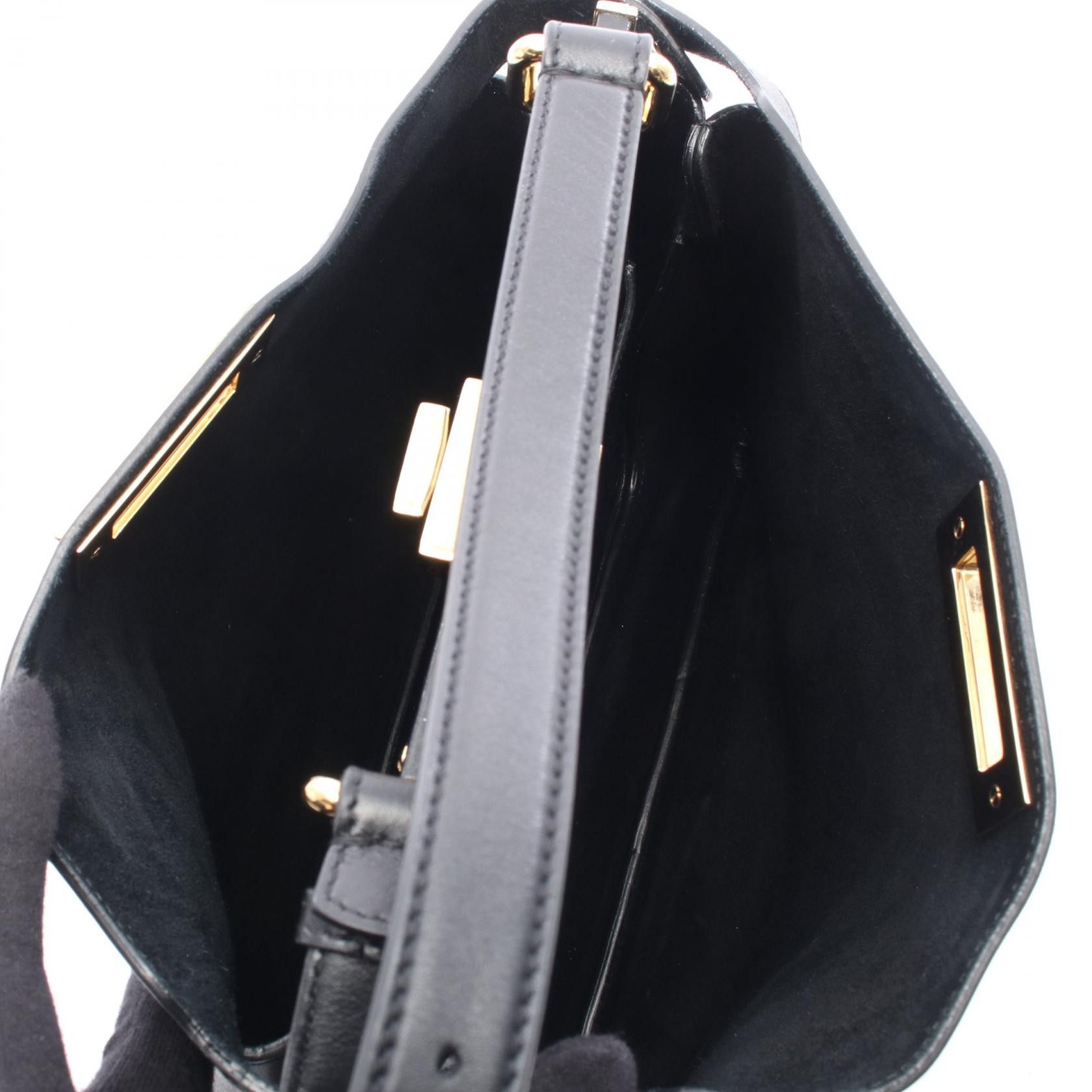 Fendi Fendi Fendi Peekaboo Soft Leather Handbag Leather Handbag 8BN353 DUTY FREE for USA Size ONE SIZE - 3 Thumbnail
